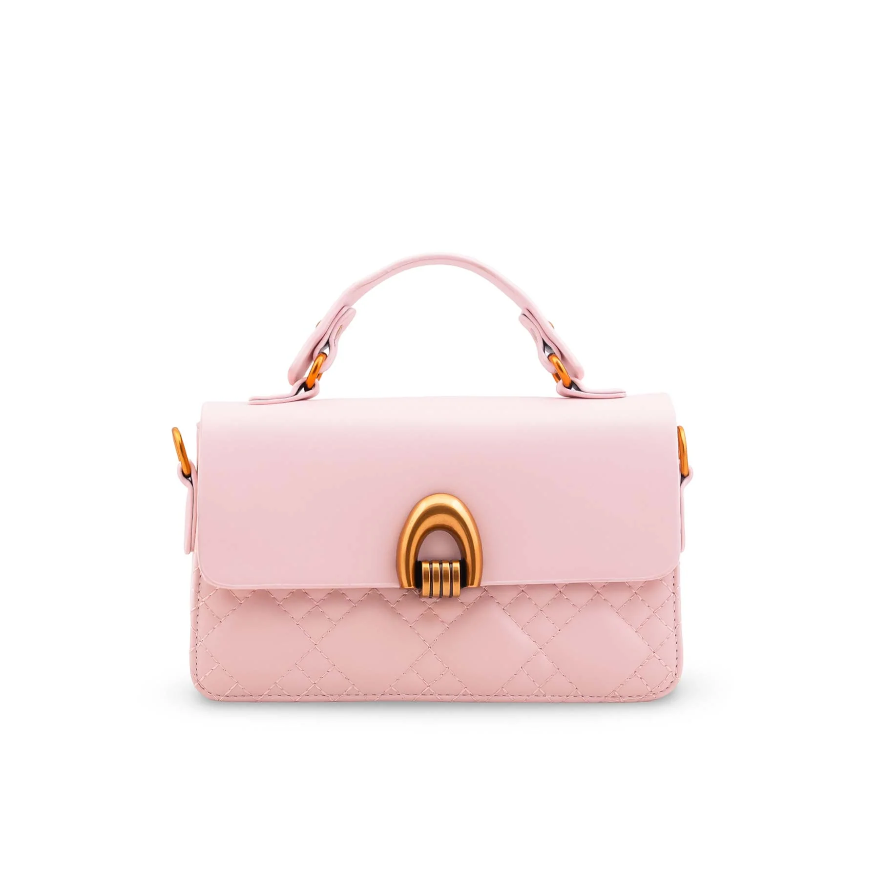 Pink Formal Shoulder Bag For Women P36548 - Image 2