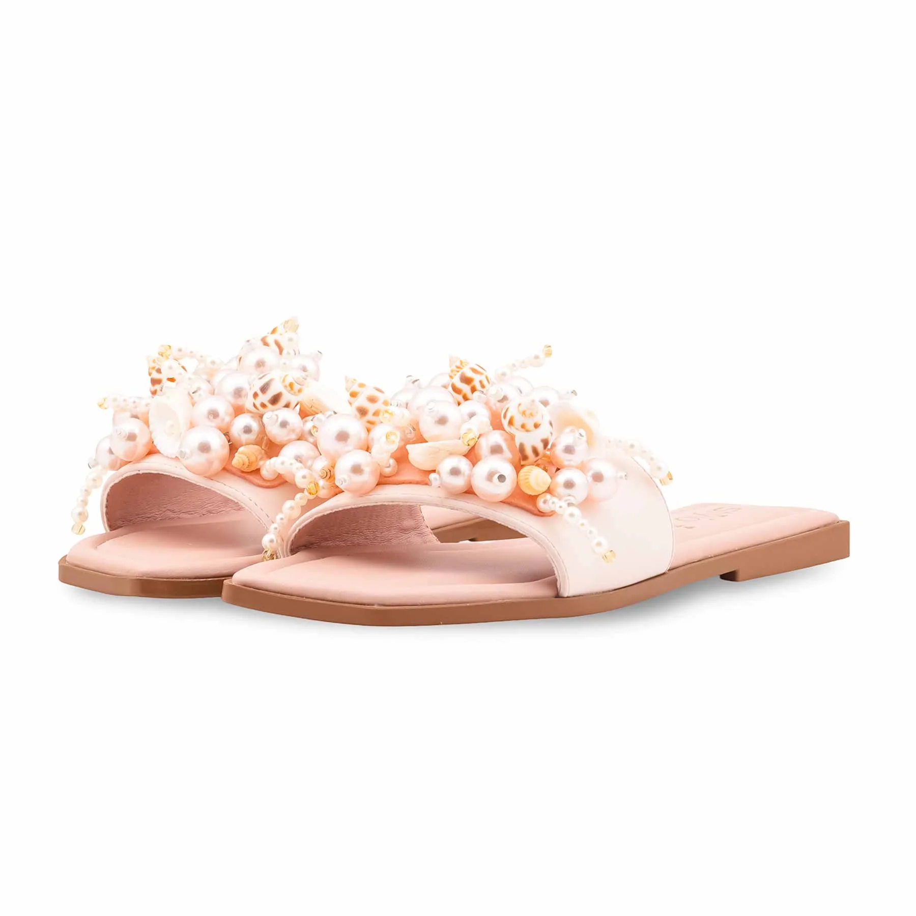 Pink Formal Slipper For Ladies FR8444 - Image 3
