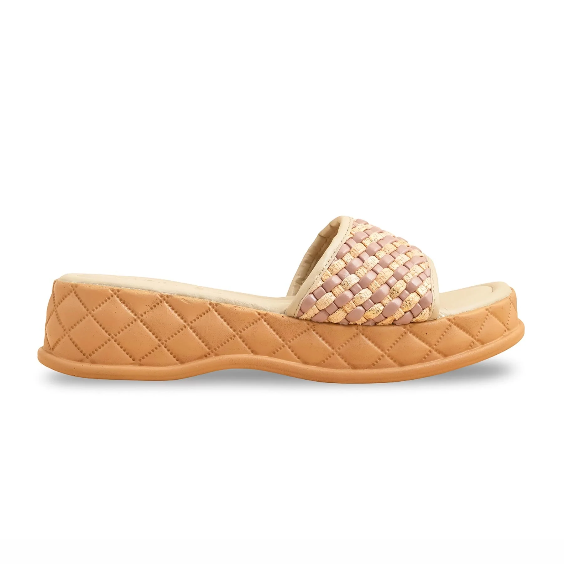 Pink Formal Slipper For Ladies PU0561 - Image 2
