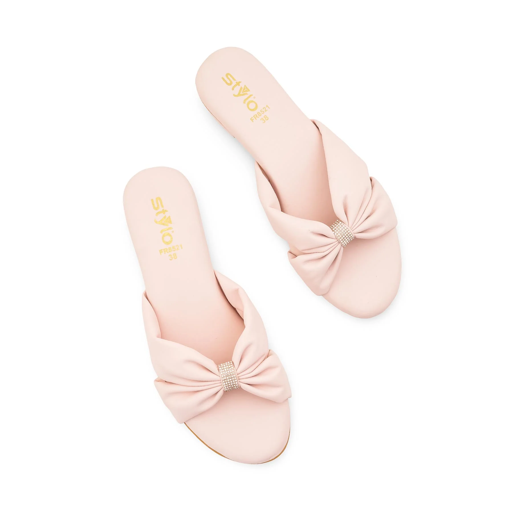Pink Formal Slipper For Women FR8521 - Image 5