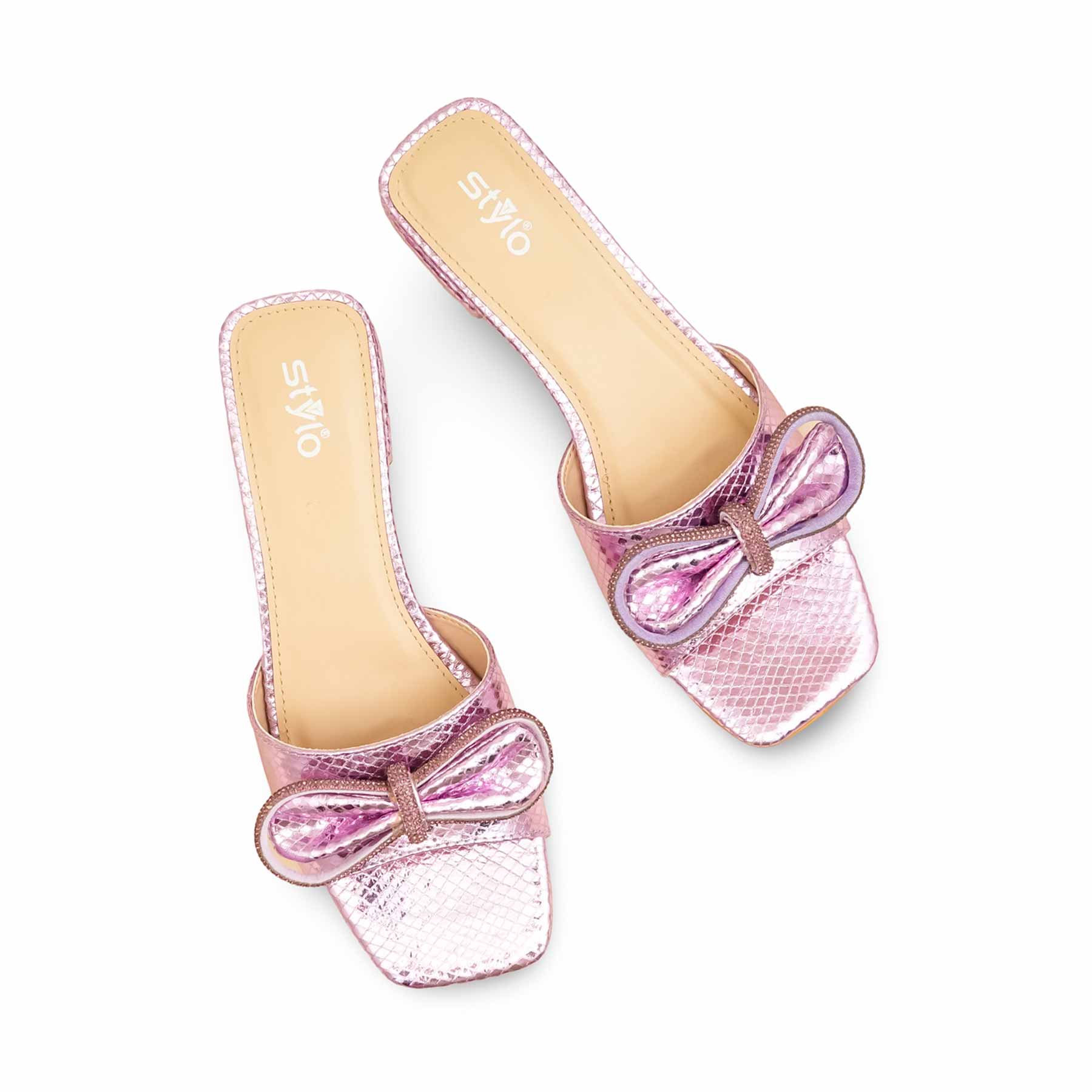 Pink Formal Slipper For Women FRS006 - Image 5