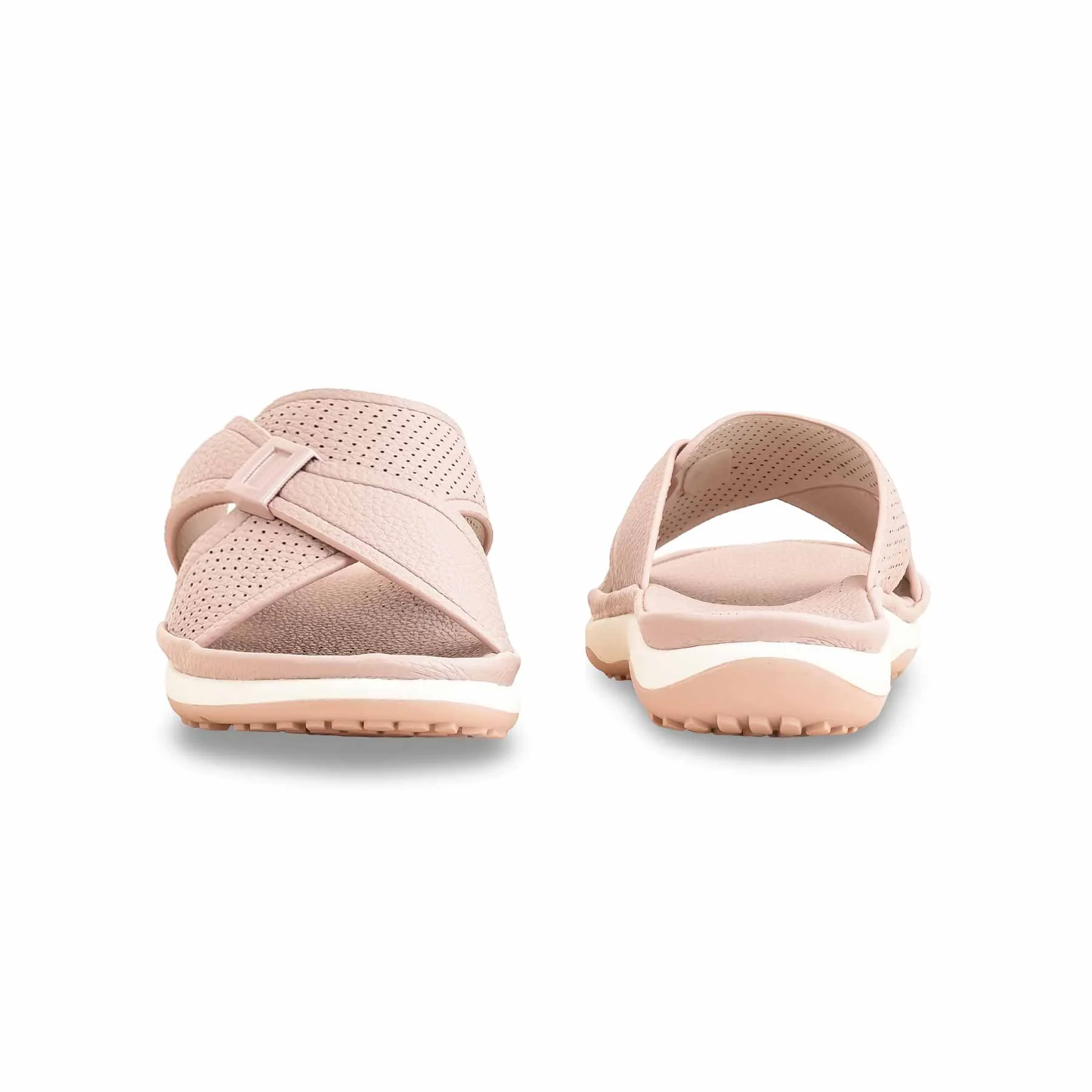 Pink Formal Slipper For Women PU0375 - Image 4