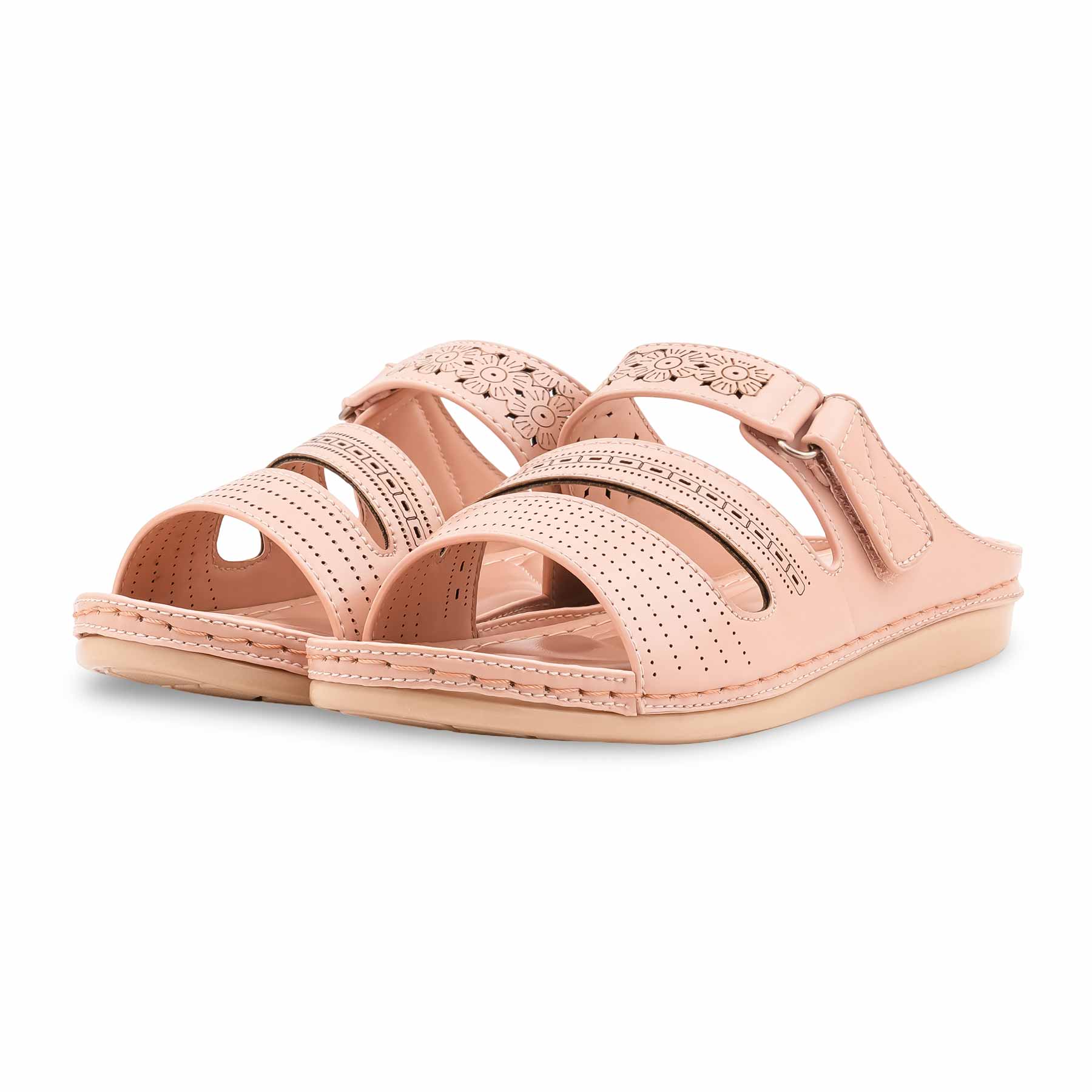 Pink Formal Slipper For Women PU0652 - Image 3