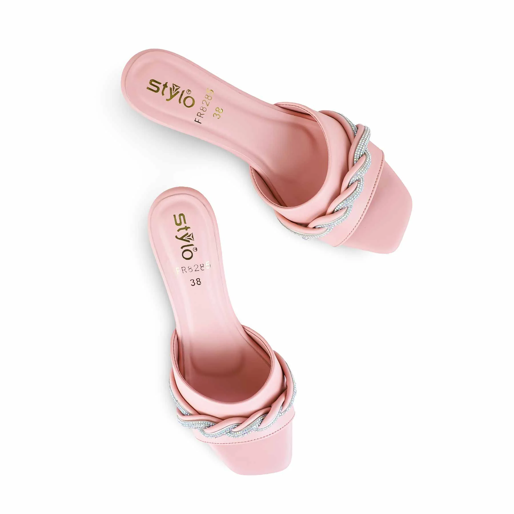 Pink Formal Slipper FR8285 - Image 5