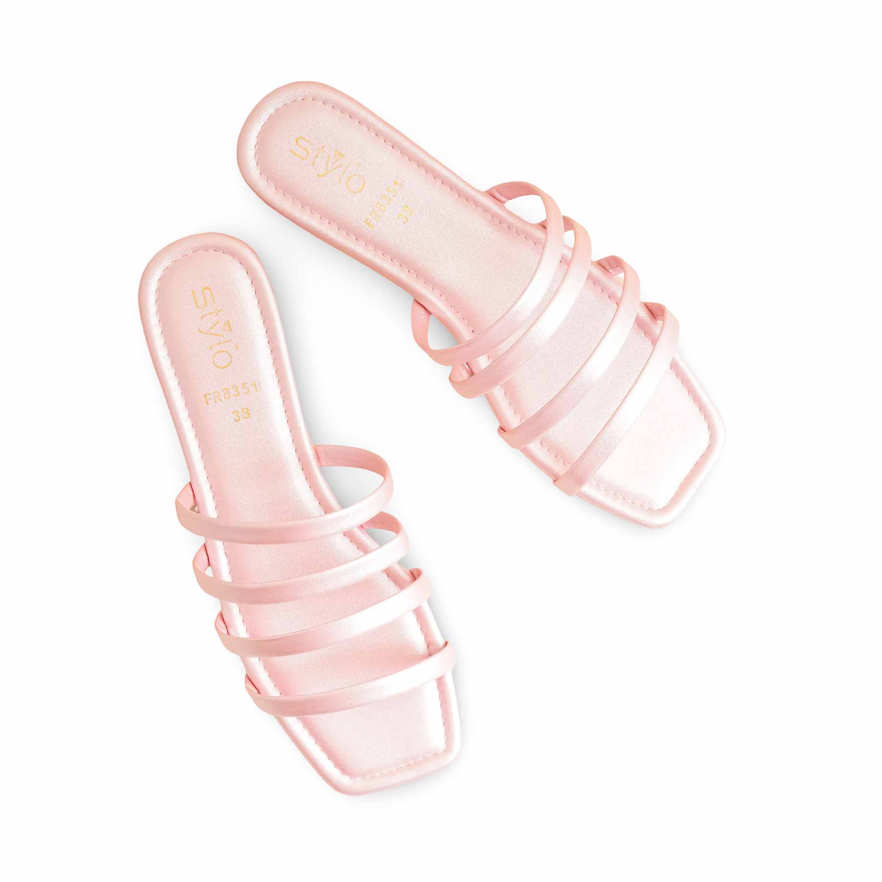 Pink Formal Slipper FR8351 - Image 5