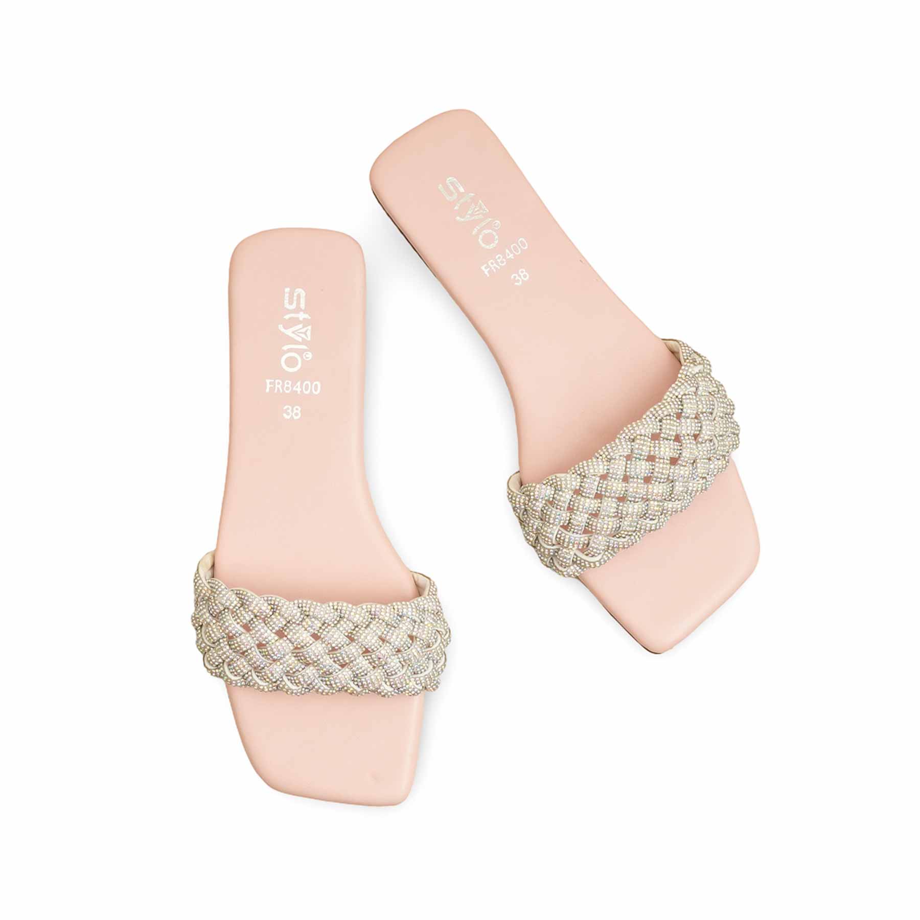 Pink Formal Slipper FR8400 - Image 5
