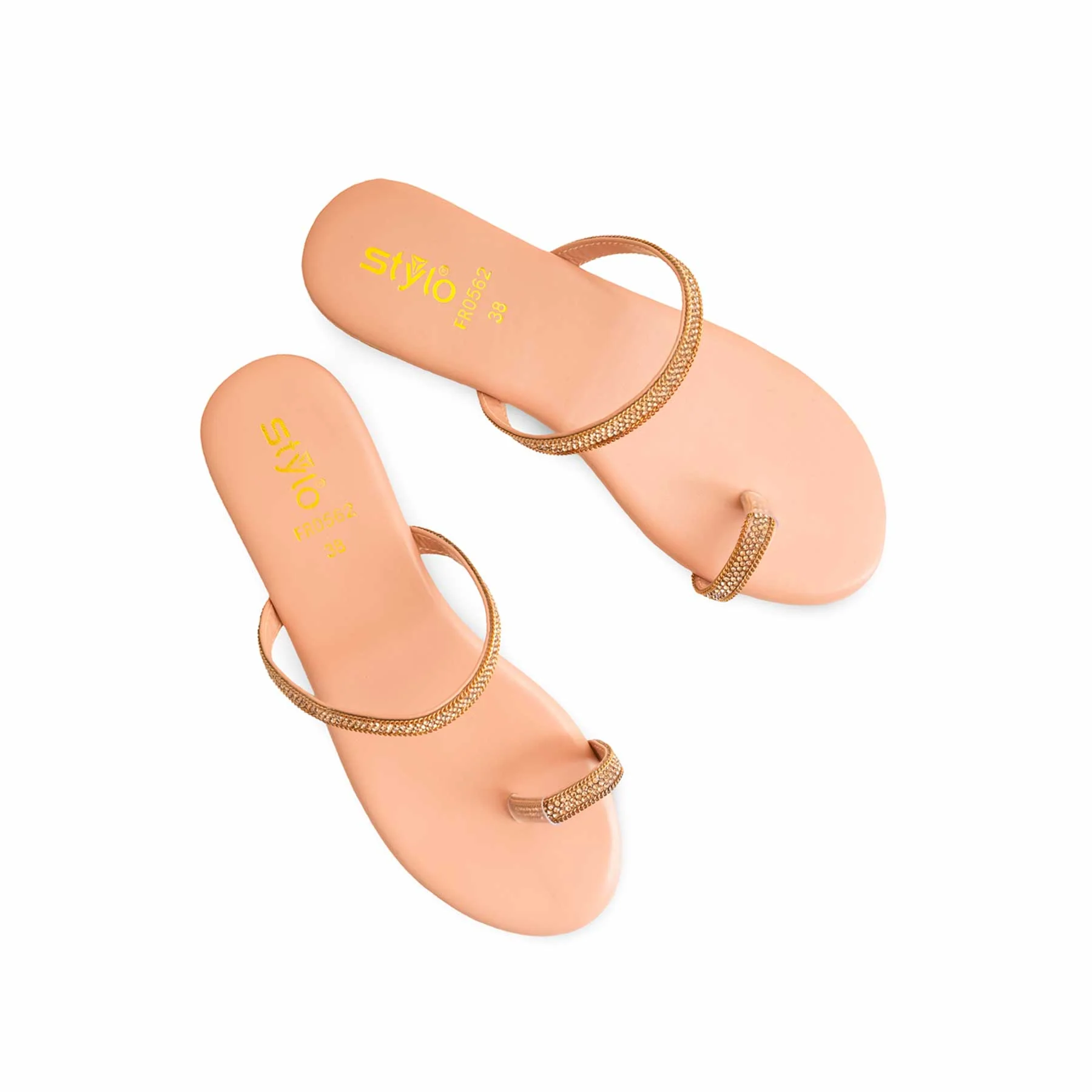 Pink Formal Women Chappal FR0562 - Image 5