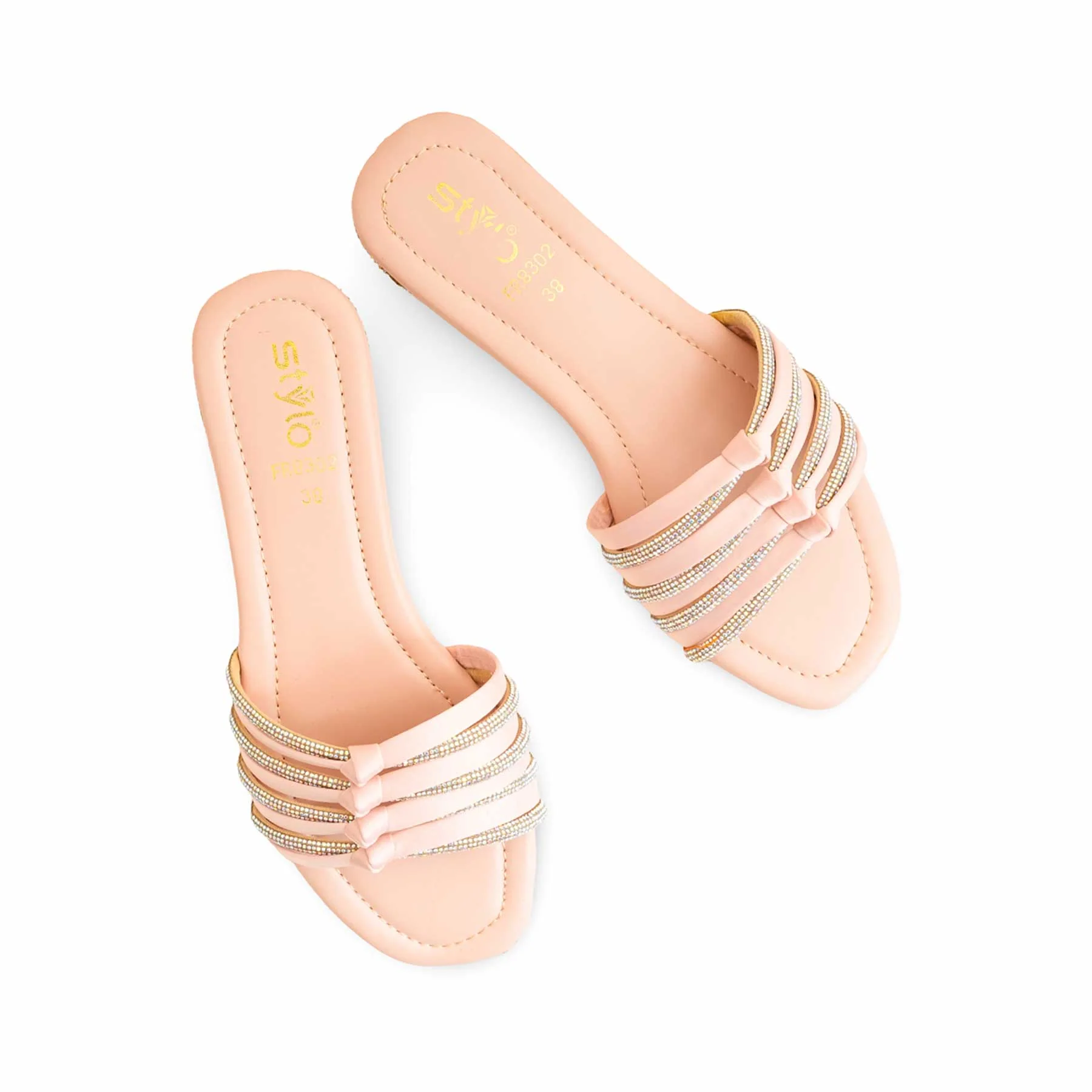 Pink Formal Women Slipper FR8302 - Image 5
