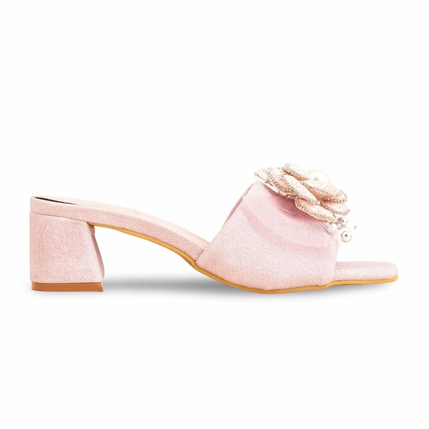 Pink Formal Women Slipper FR8337 - Image 2