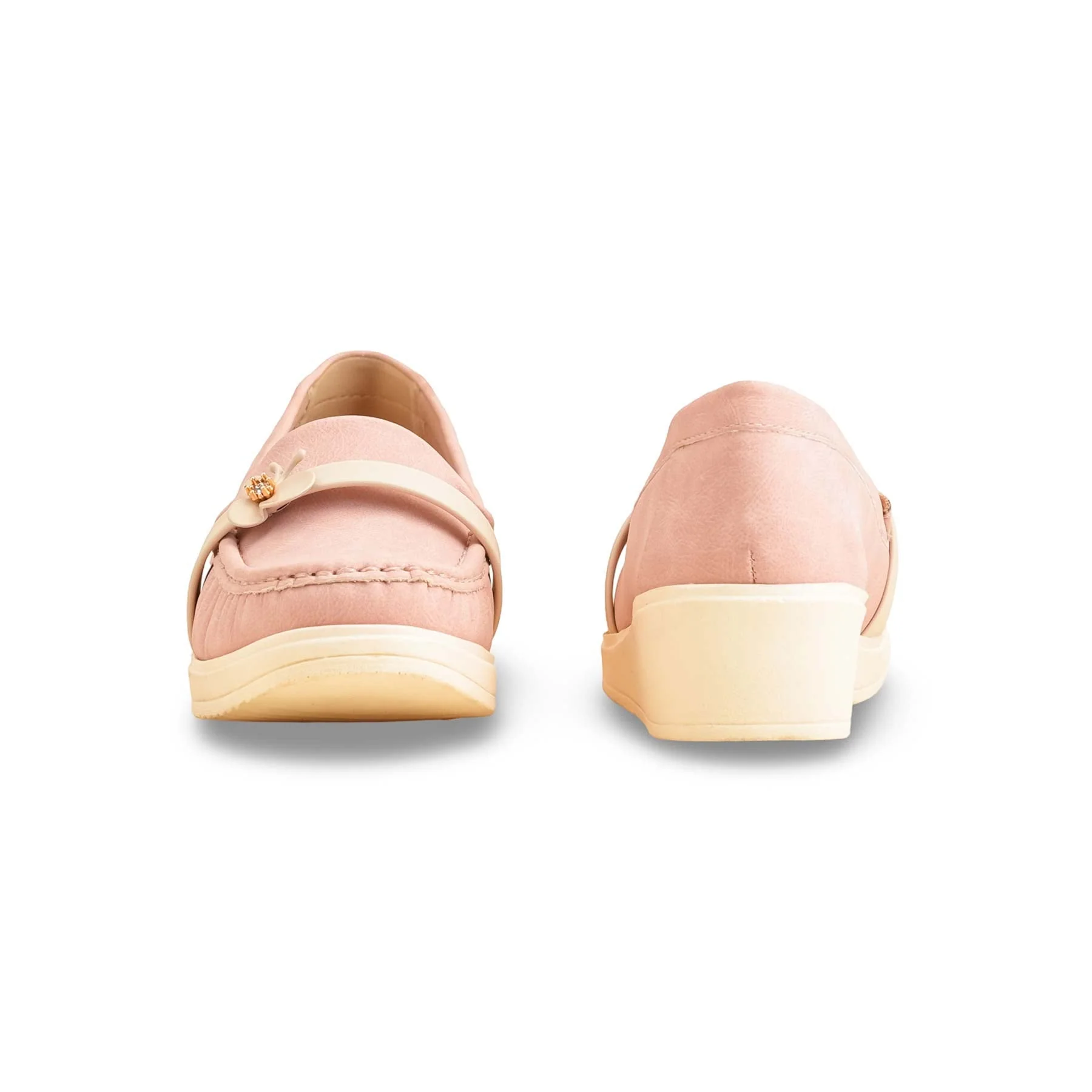 Pink Moccasin For Ladies WN4359 - Image 3