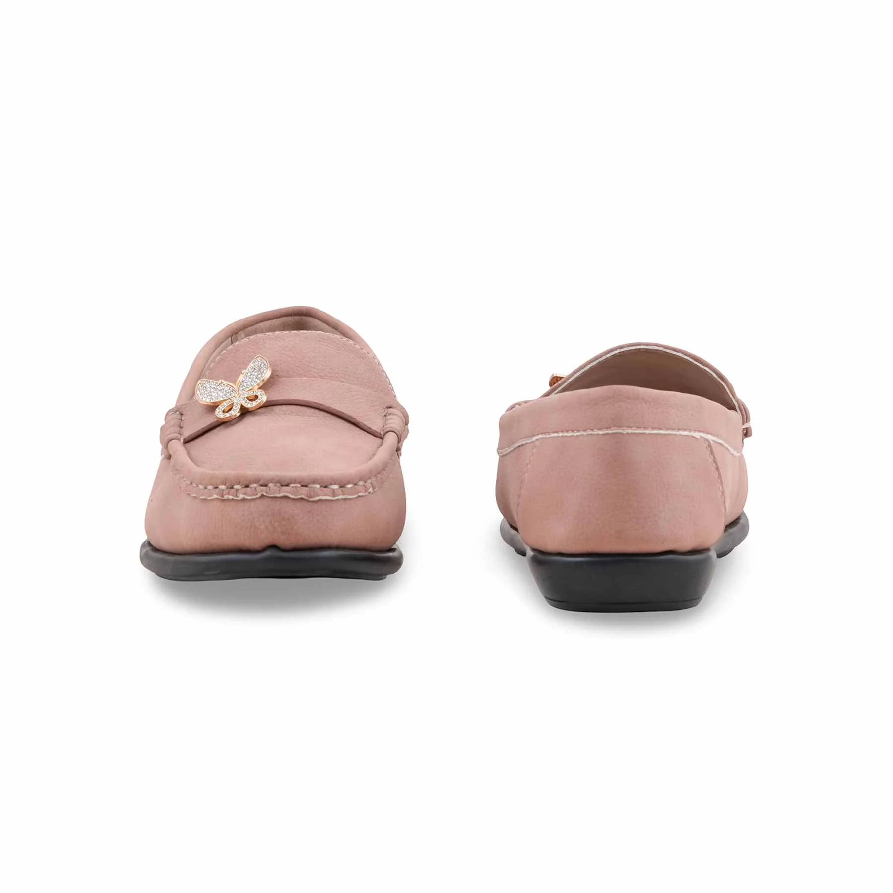 Pink Moccasin For Ladies WN4548 - Image 5
