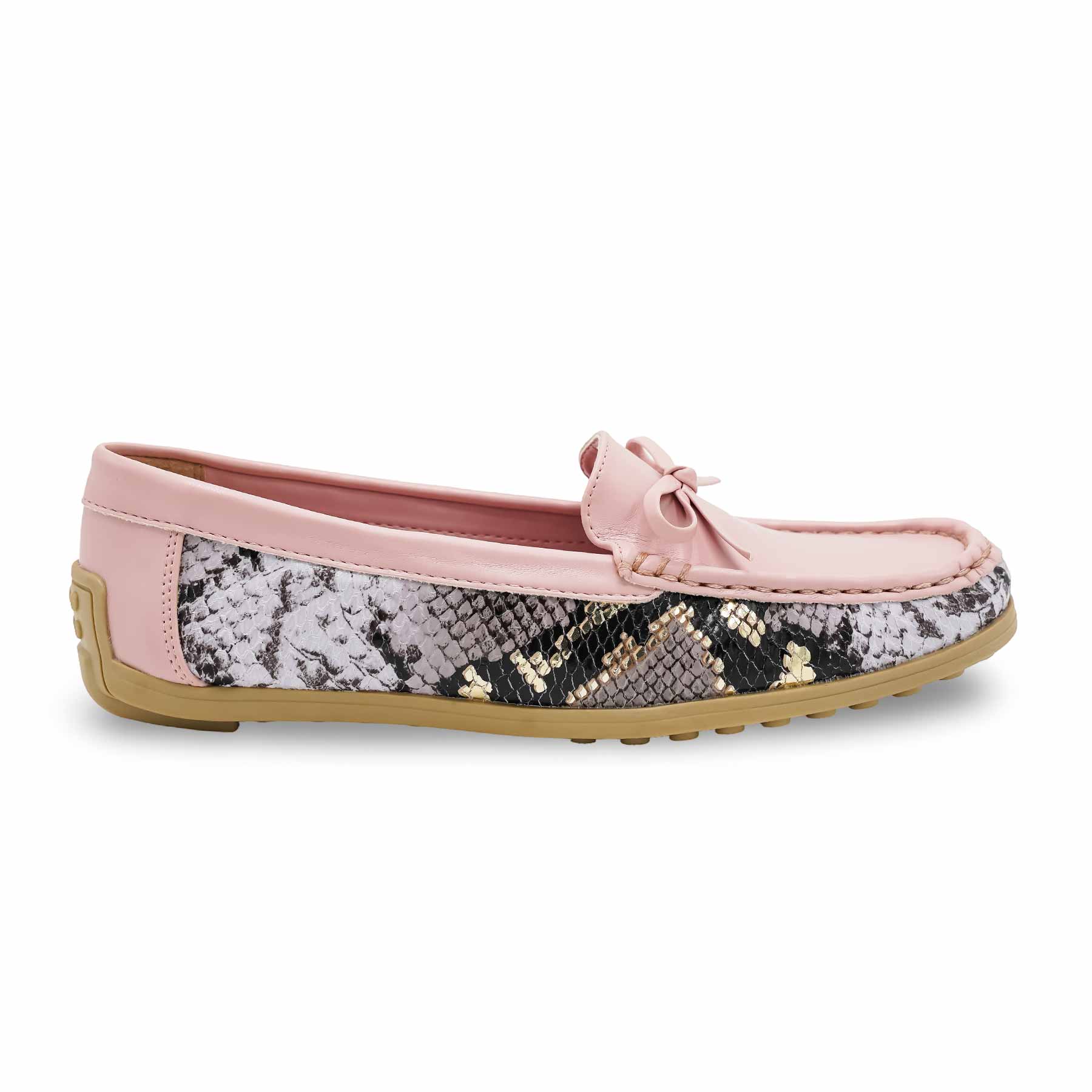 Pink Moccasin For Women WN4494 - Image 4