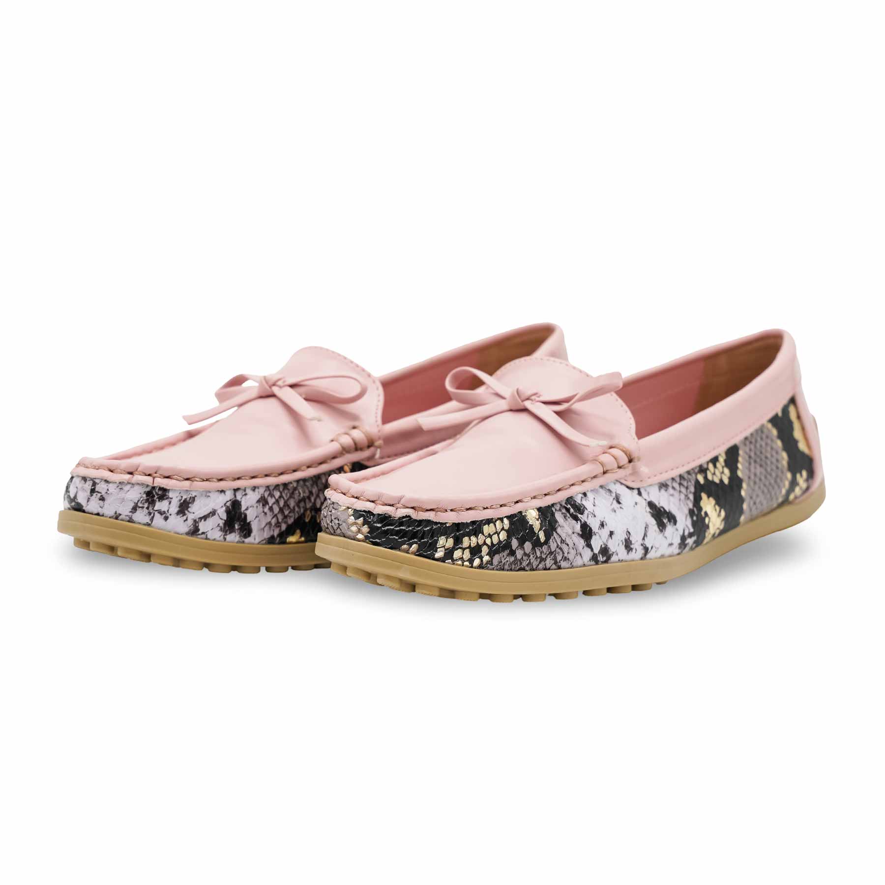 Pink Moccasin For Women WN4494 - Image 5