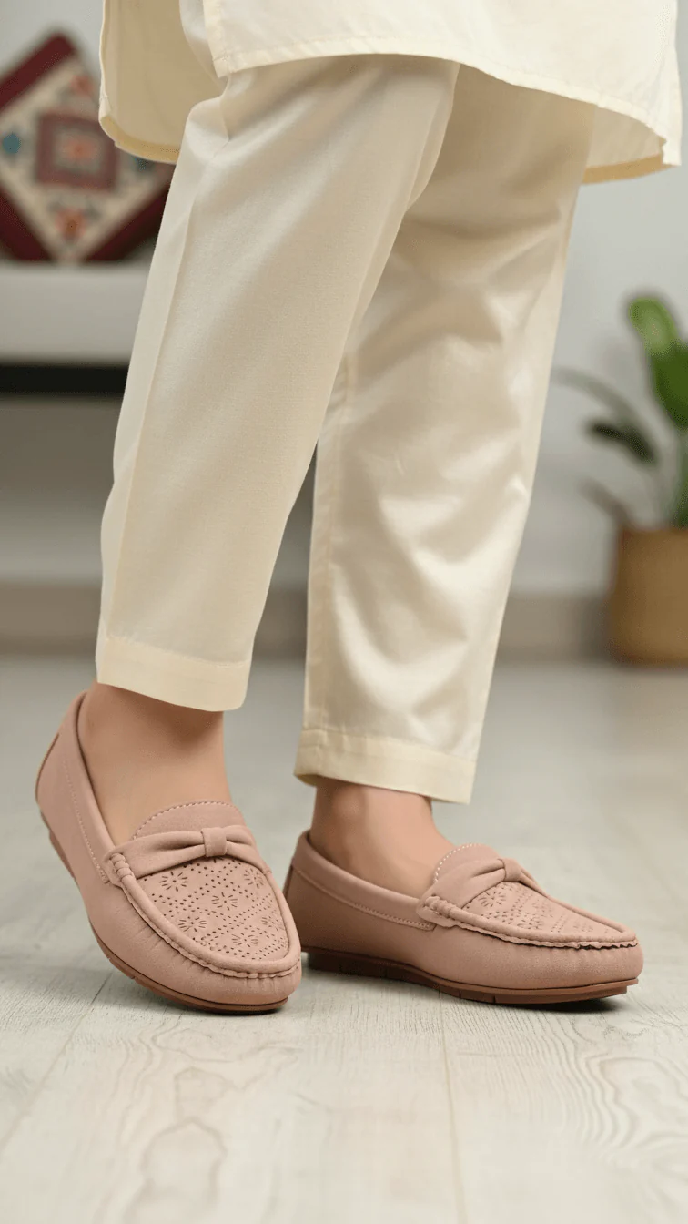 Pink Moccasin WN4503 - Image 2