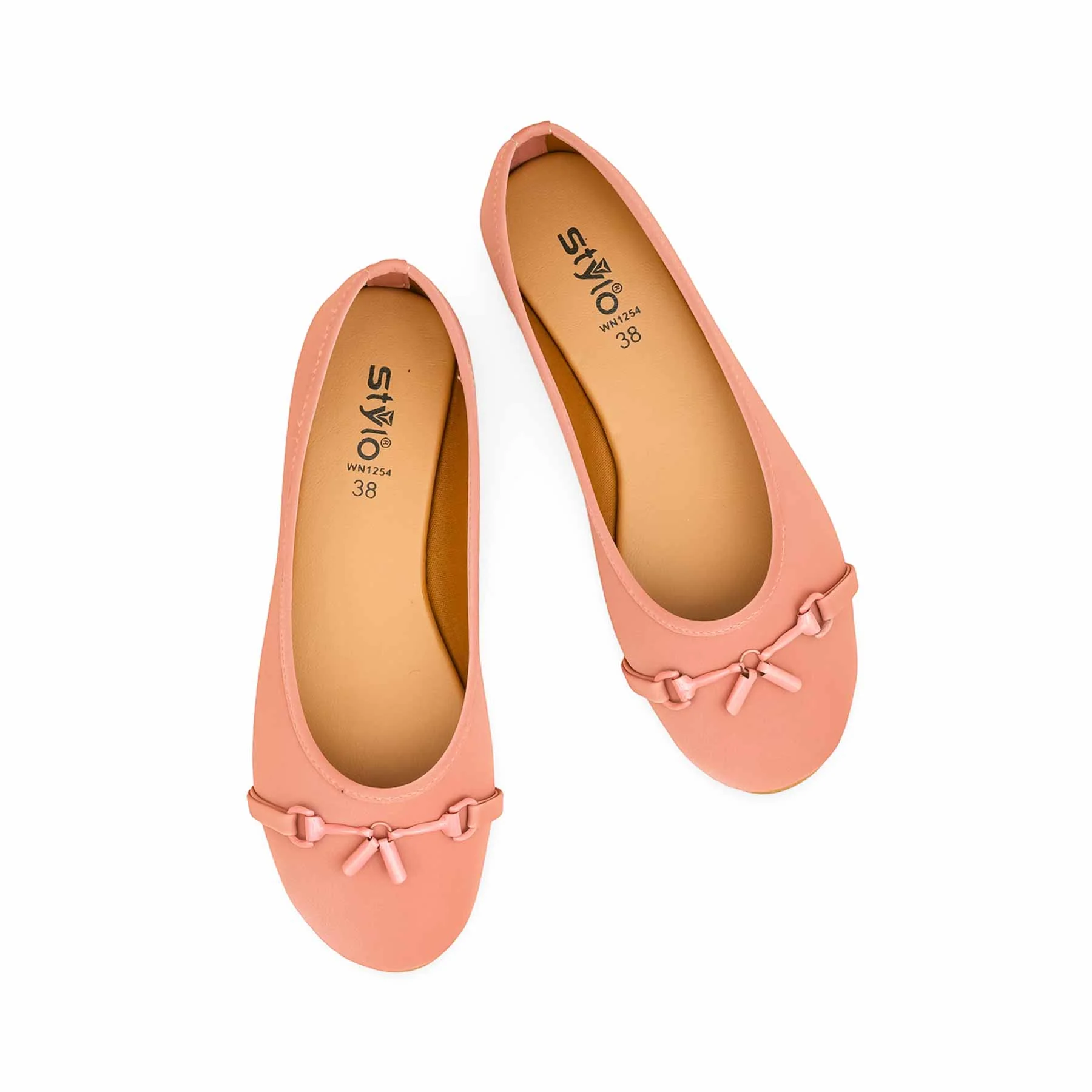 Pink Pumps For Ladies WN1254 - Image 5