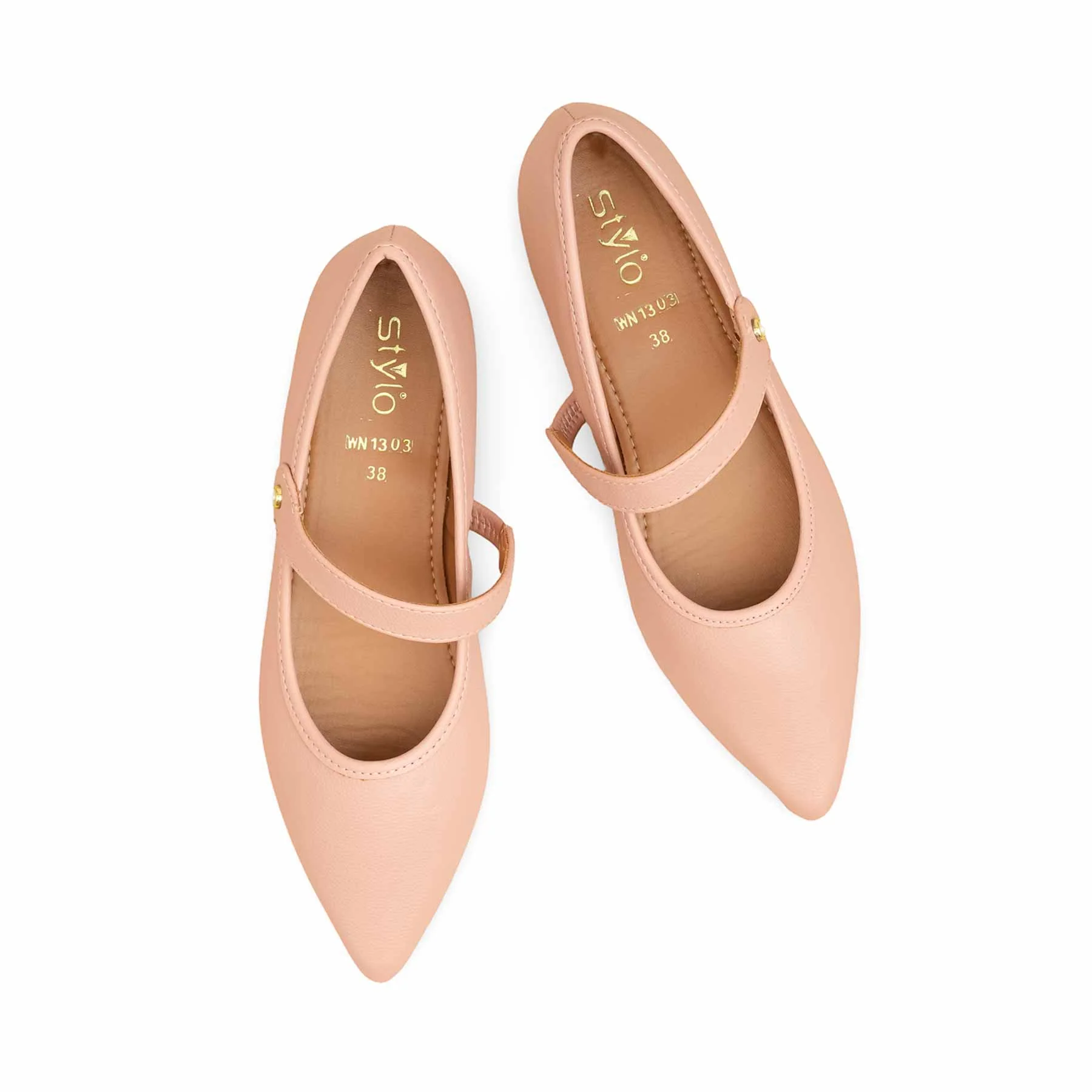 Pink Pumps For Ladies WN1303 - Image 5