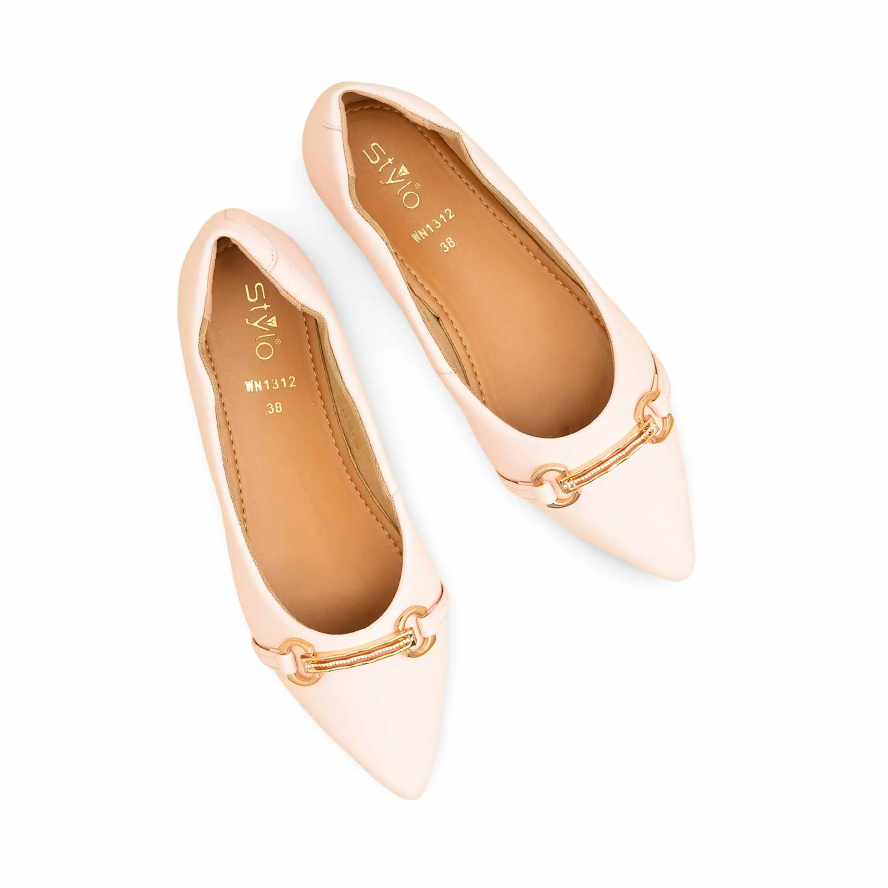 Pink Pumps For Women WN1312 - Image 5