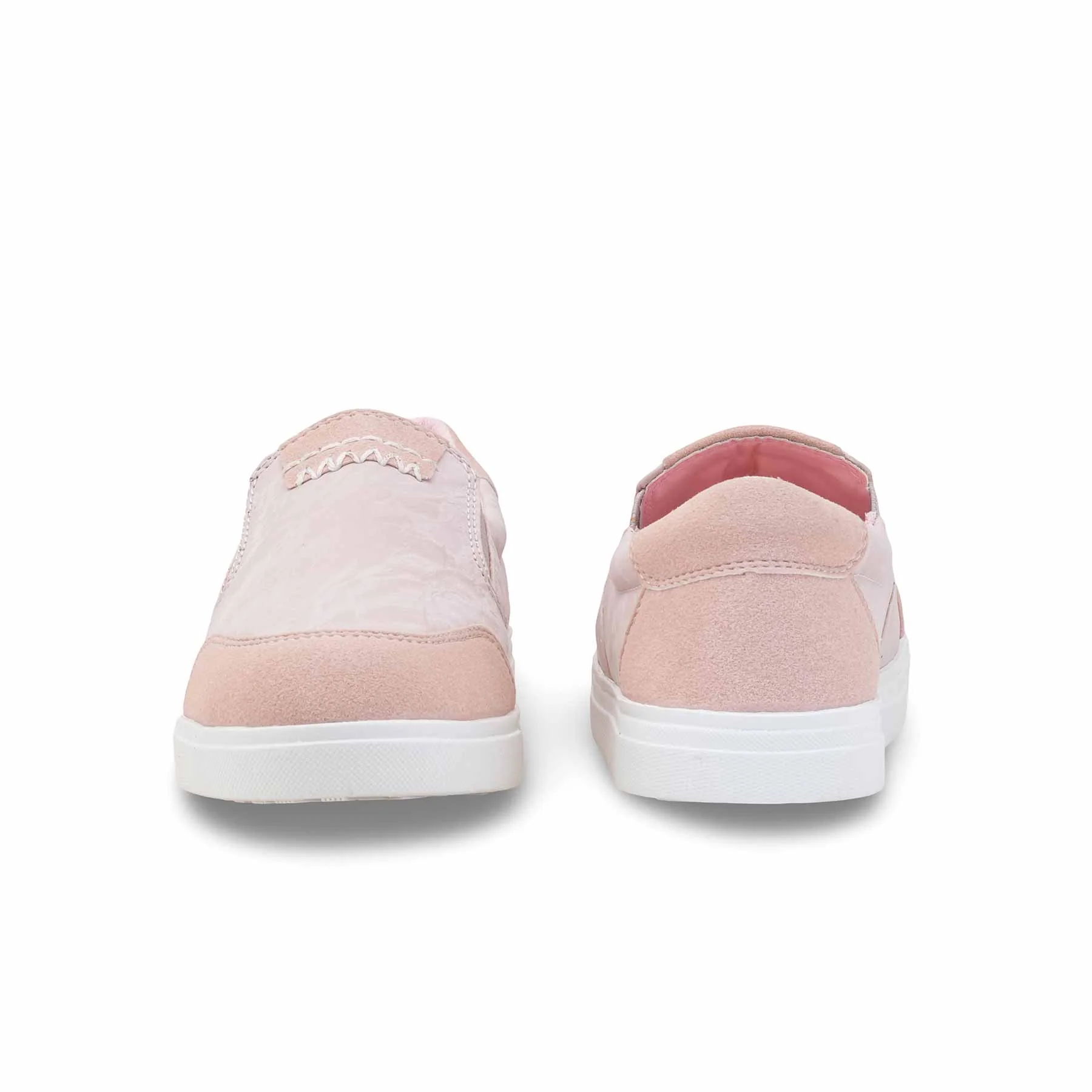 Pink Sneaker For Women WN6170 - Image 5