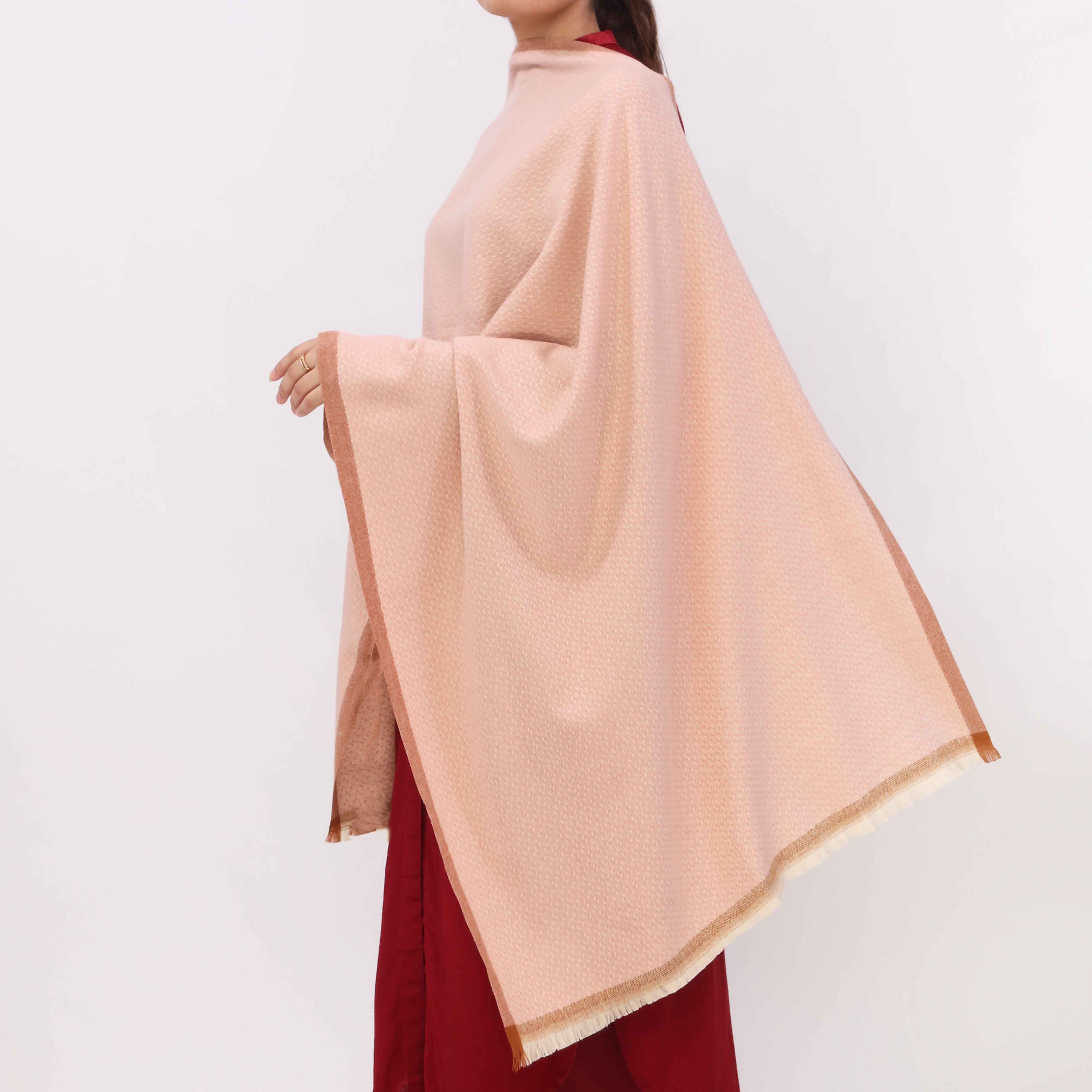 Pink Soft Feel Stole PW5816 - Image 3