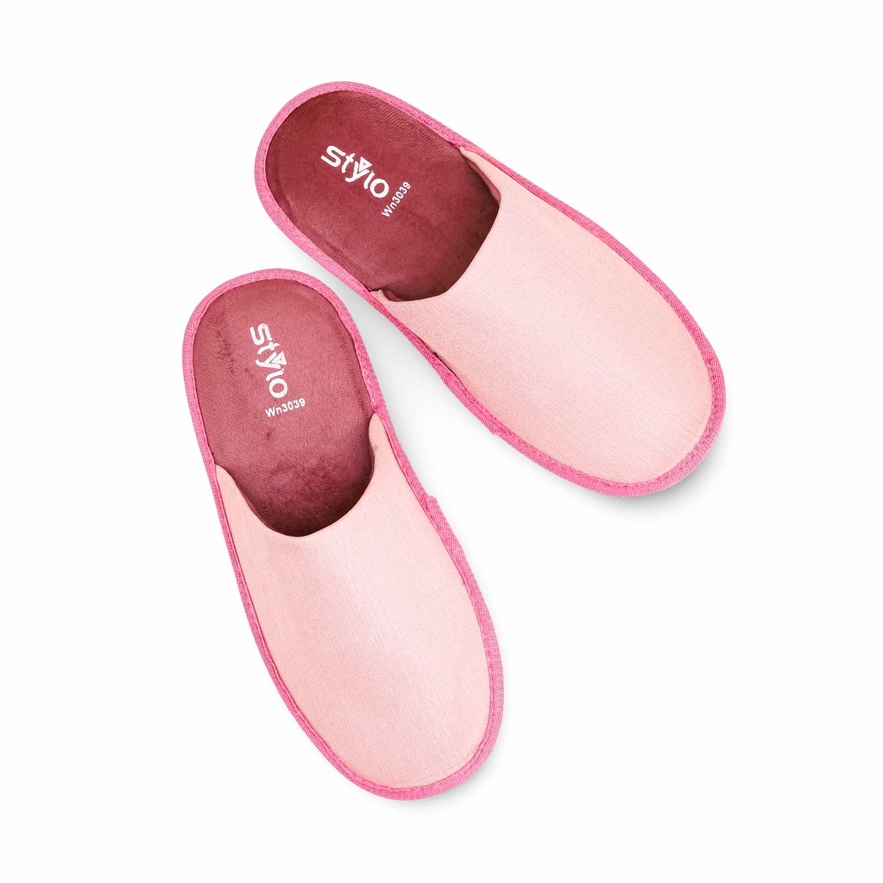 Pink Warm Slipper WN3039 - Image 4