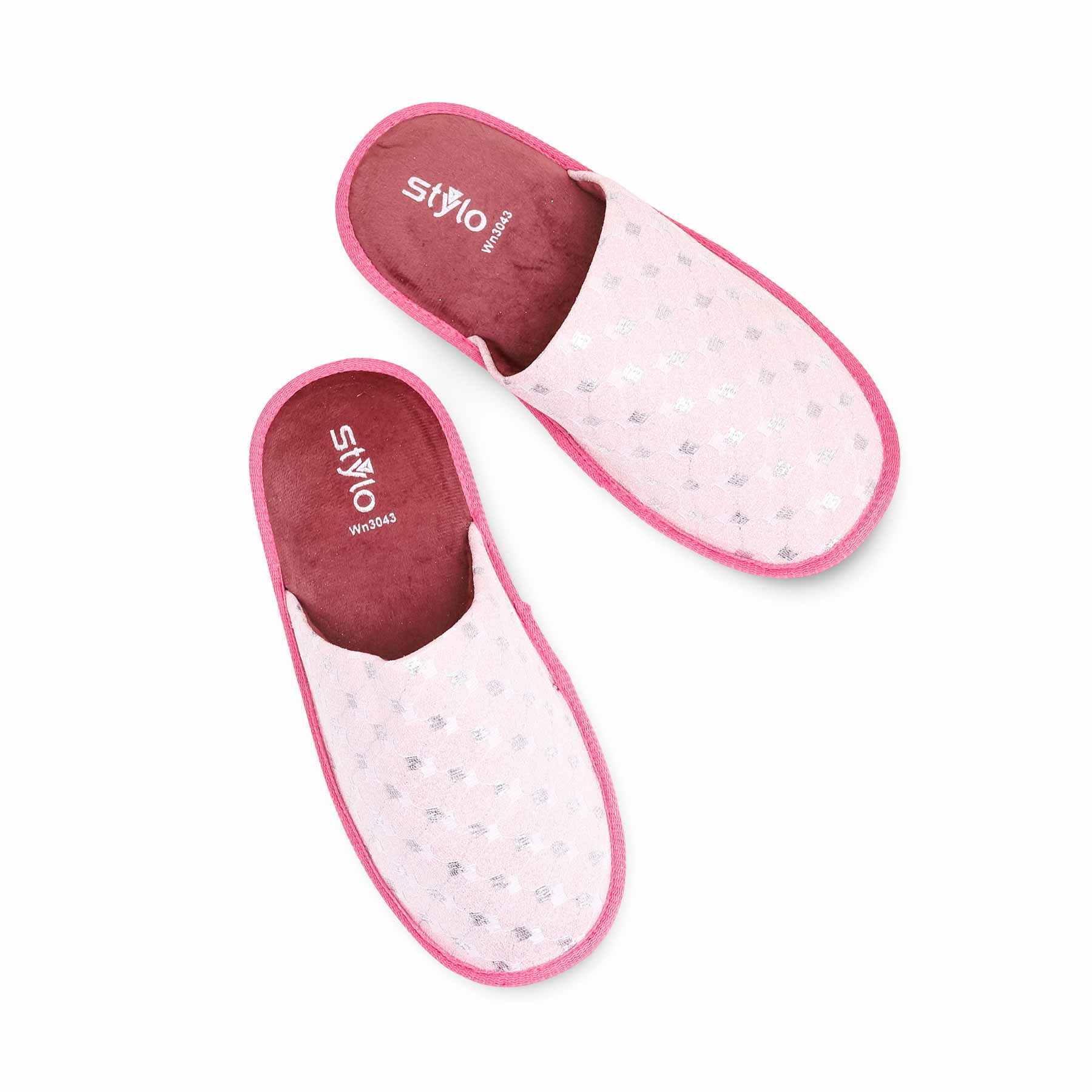 Pink Warm Slipper WN3043 - Image 4