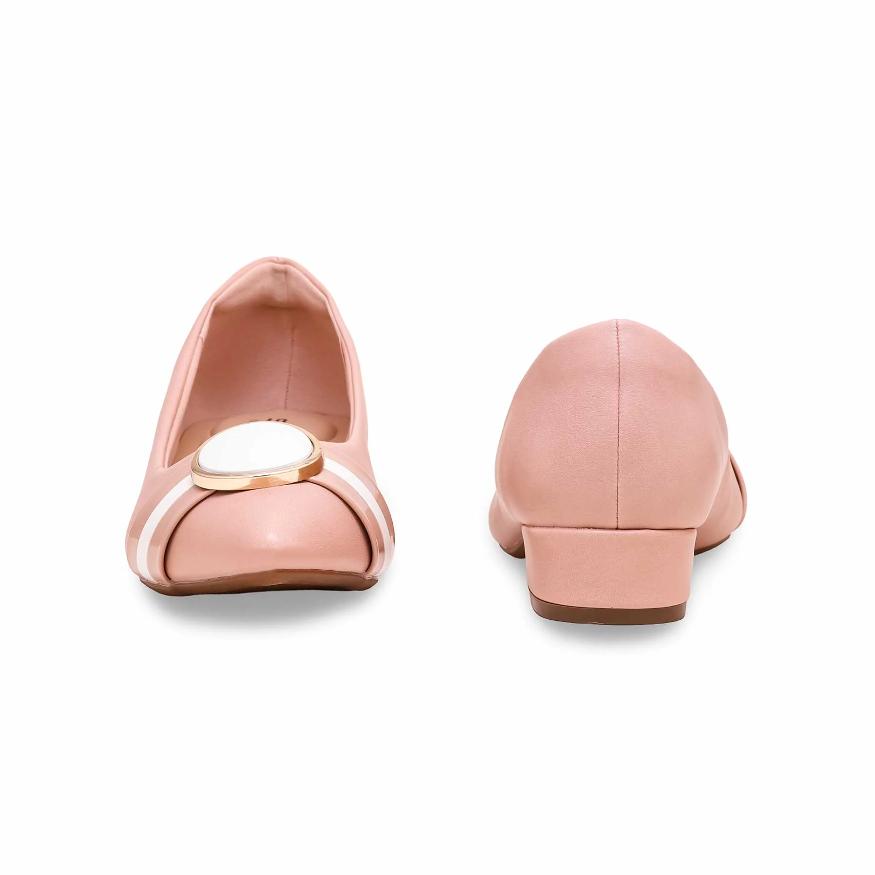 Pink Winter Court Shoes WN7451 - Image 4