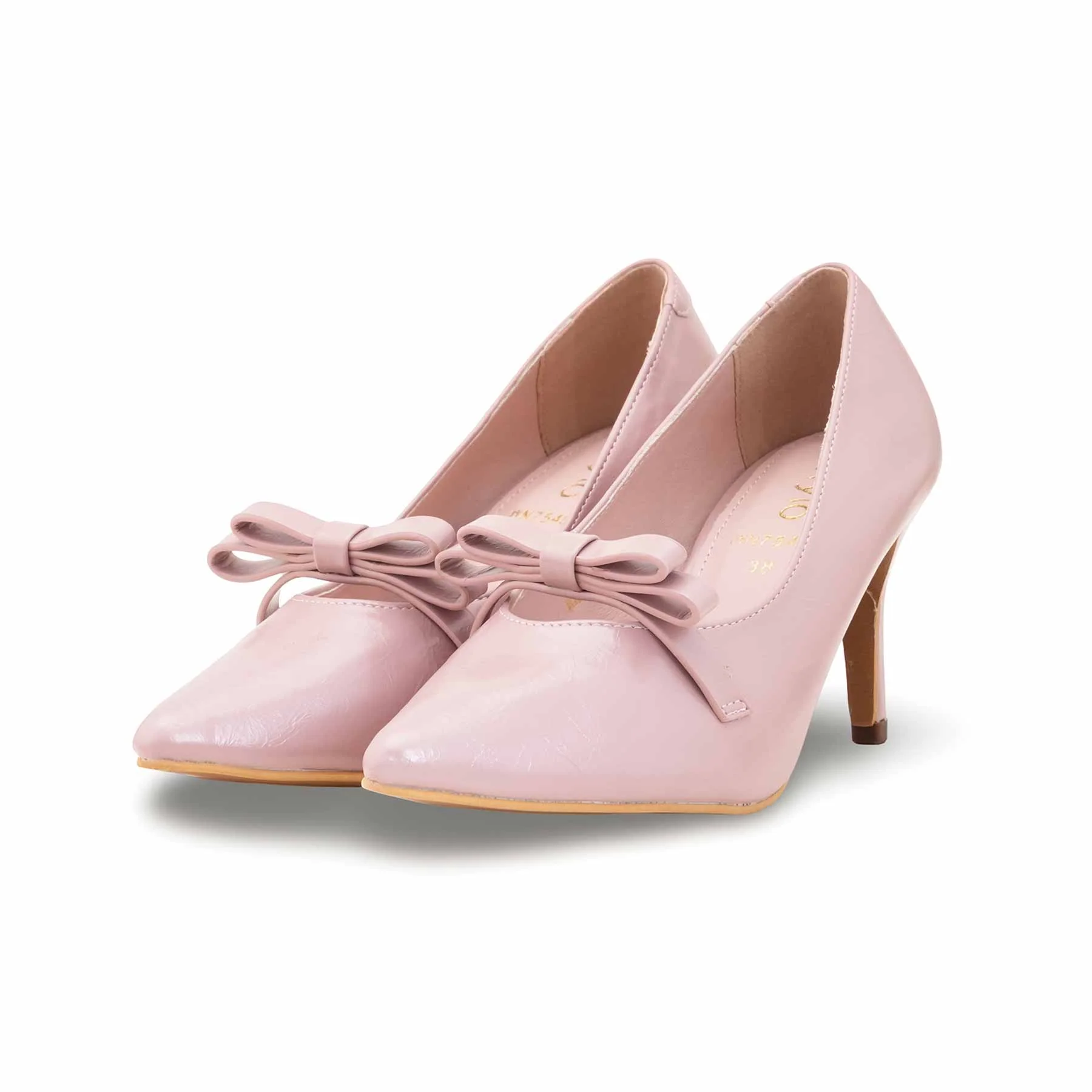 Pink Women Court Shoes WN7548 - Image 3