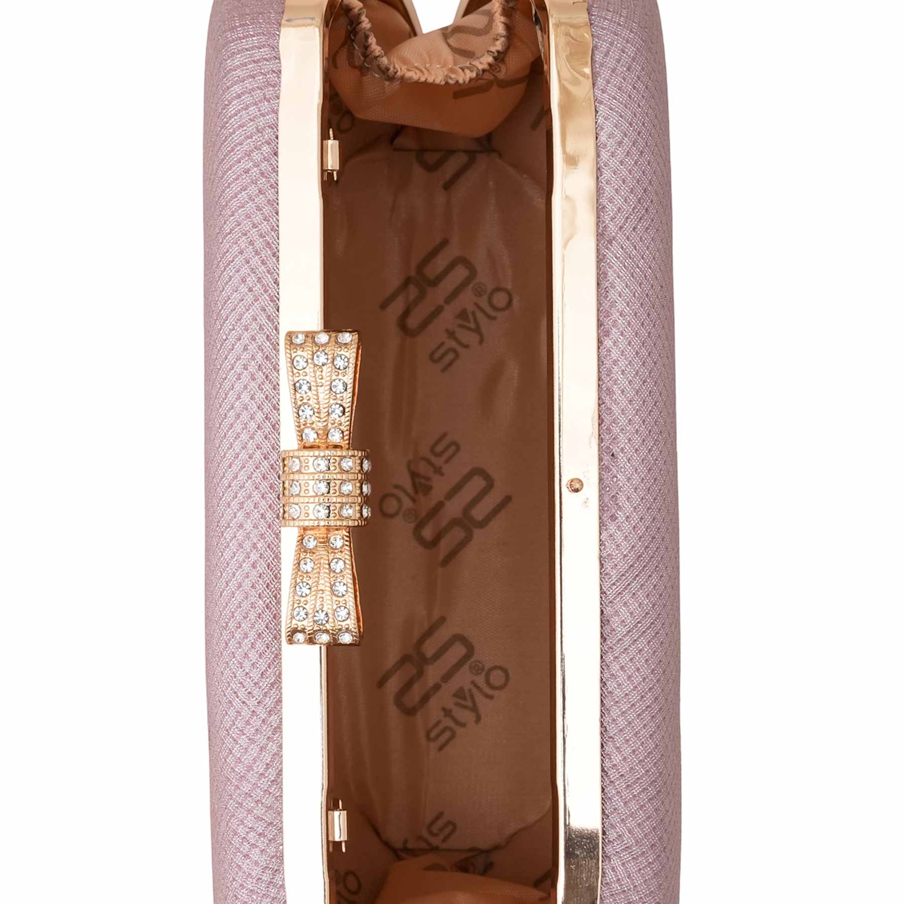 Pink Women Fancy Clutch P15706 - Image 5
