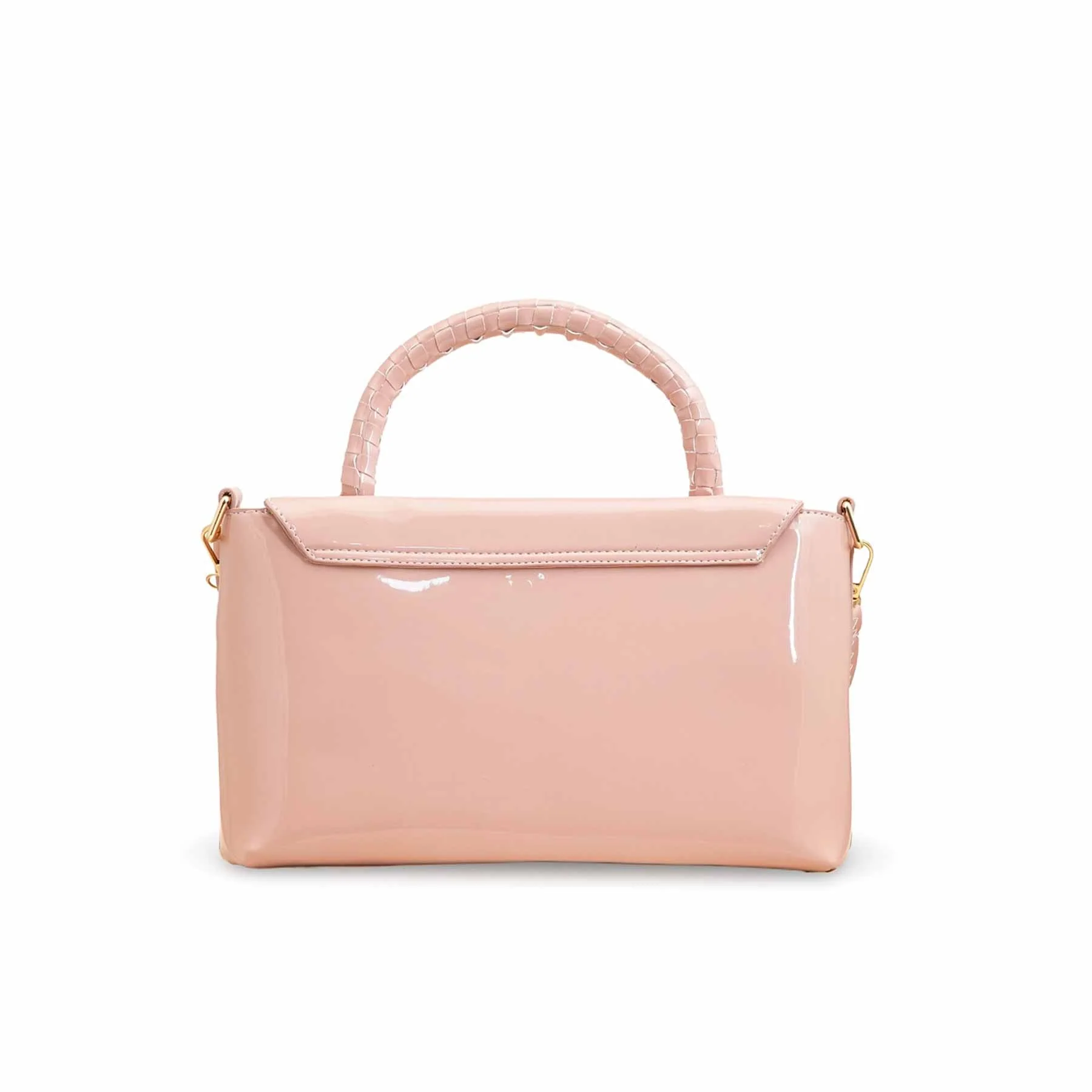 Pink Women Formal Shoulder Bag P55812 - Image 4