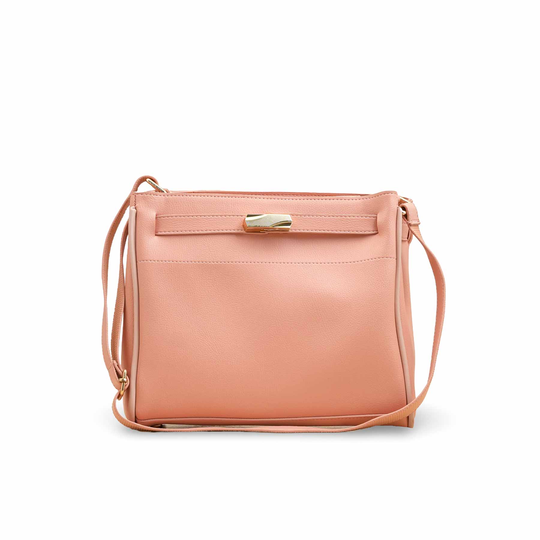 Pink Women Formal Shoulder Bag P55814 - Image 2