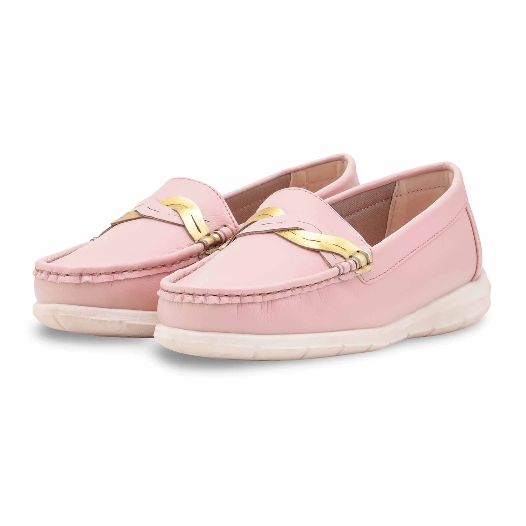 Pink Women Moccasin WN4555 - Image 4