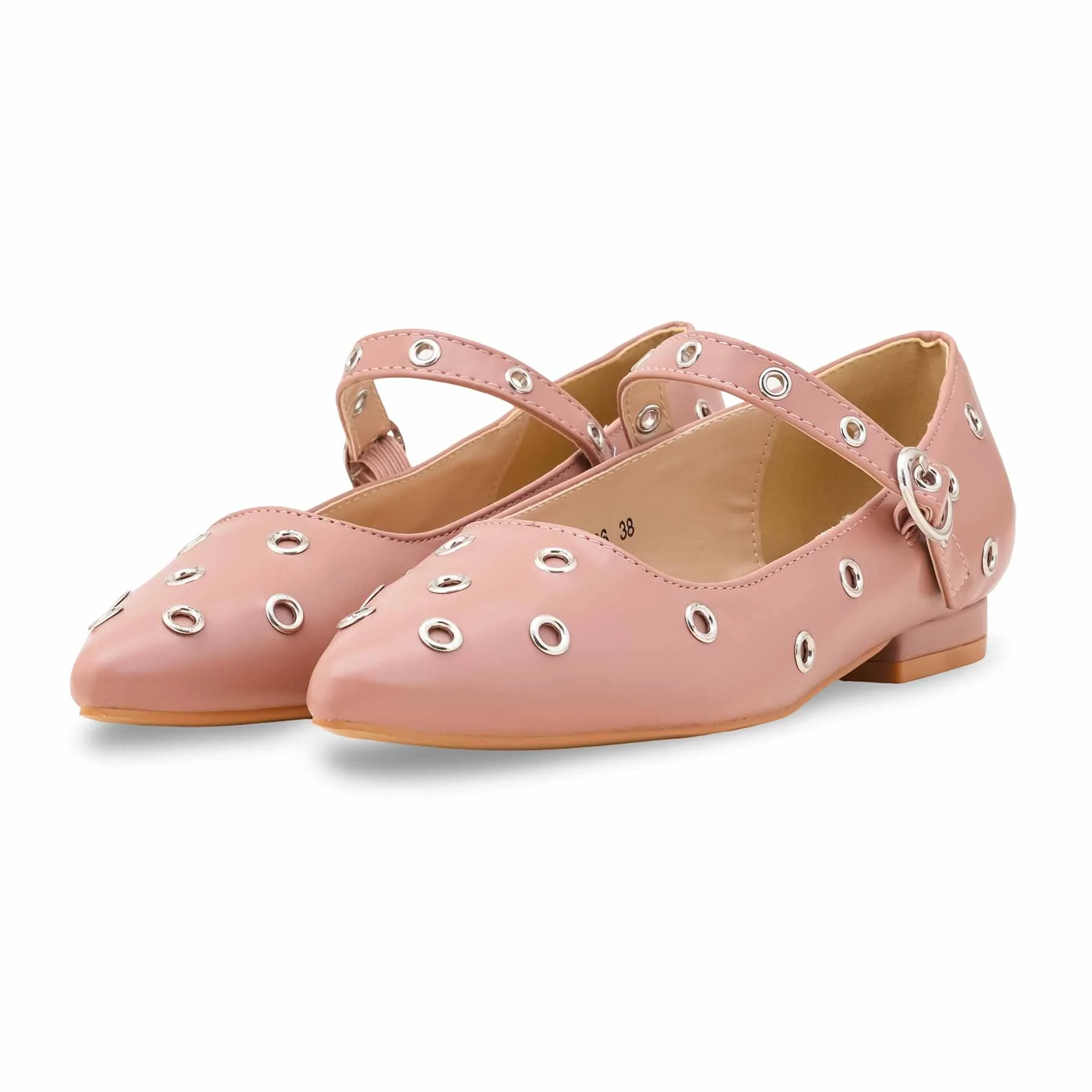 Pink Women Pumps WN1286 - Image 3