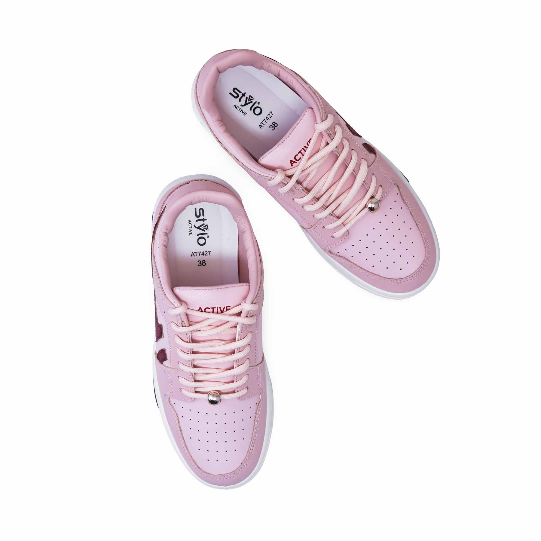 Pink Women Sneaker AT7427 - Image 5