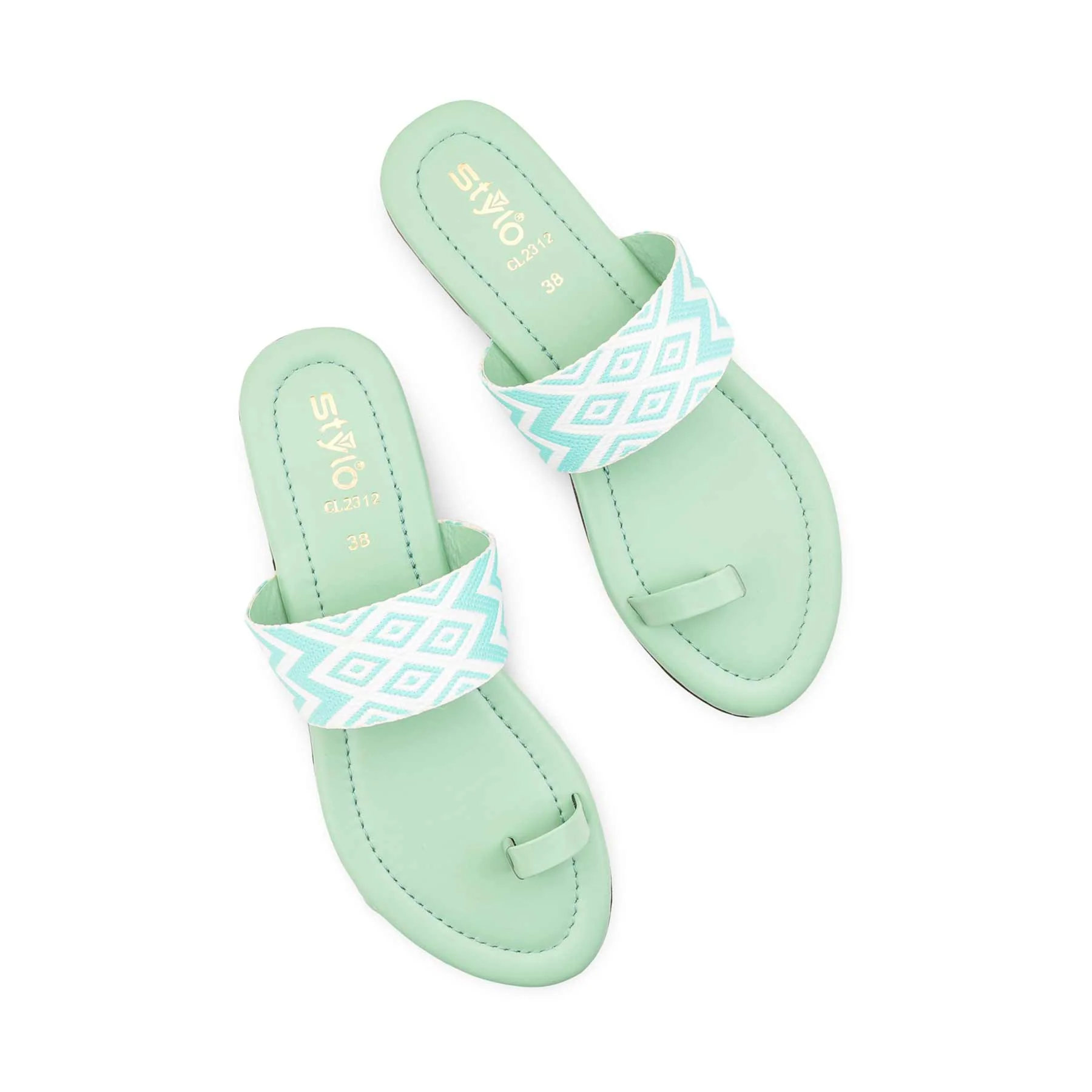 PISTAGREEN Casual Chappal For Ladies CL2312 - Image 5
