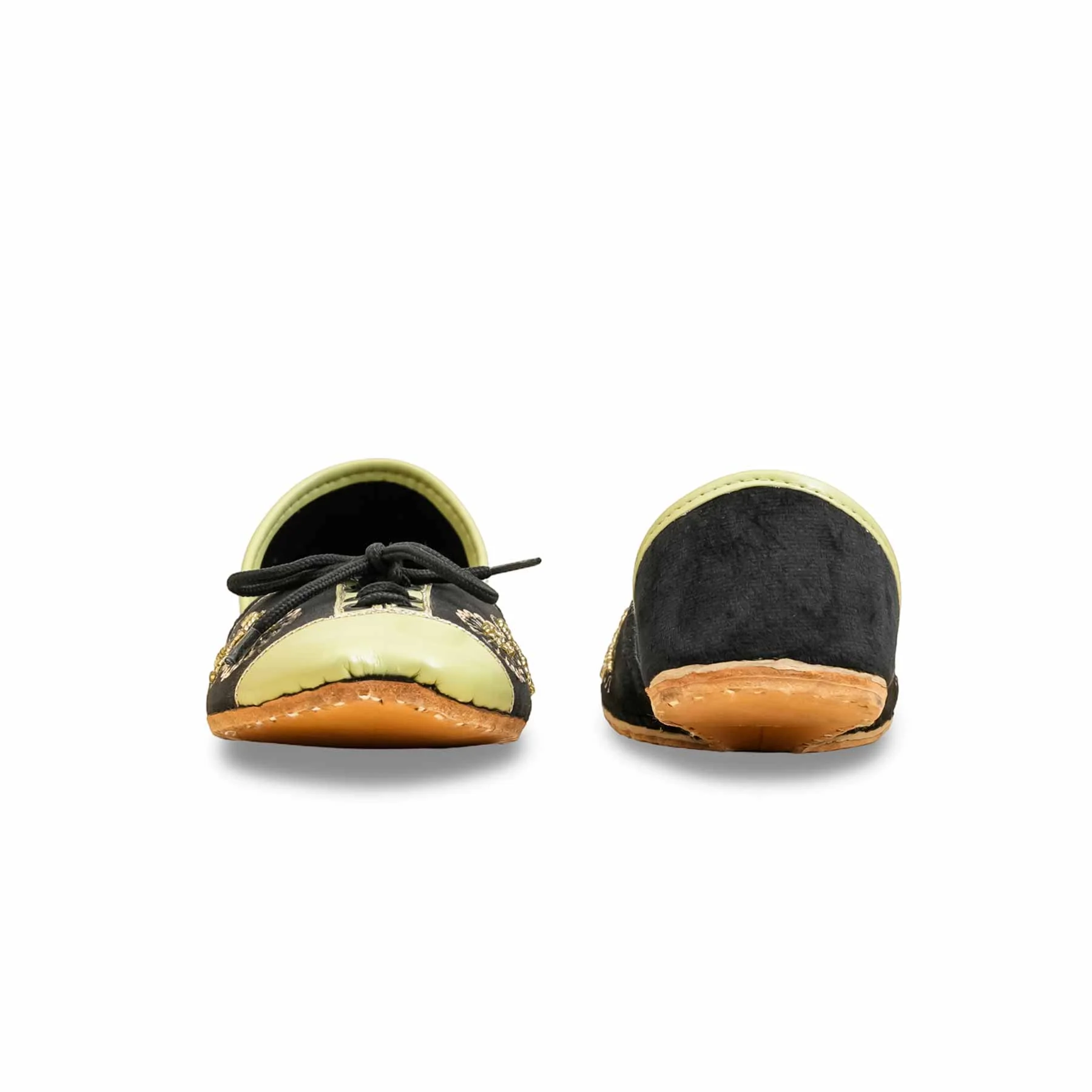 PISTAGREEN Ethnic Khussa For Ladies EC8594 - Image 4