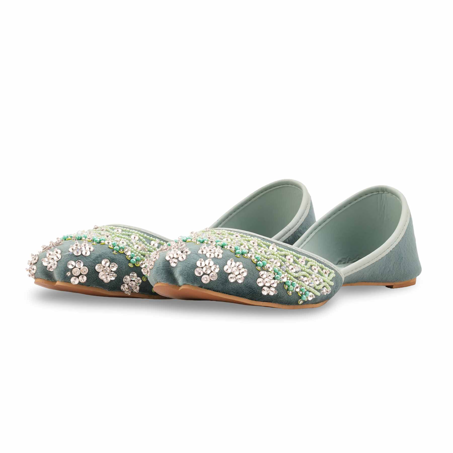PISTAGREEN Fancy Khussa For Ladies EC8610 - Image 4