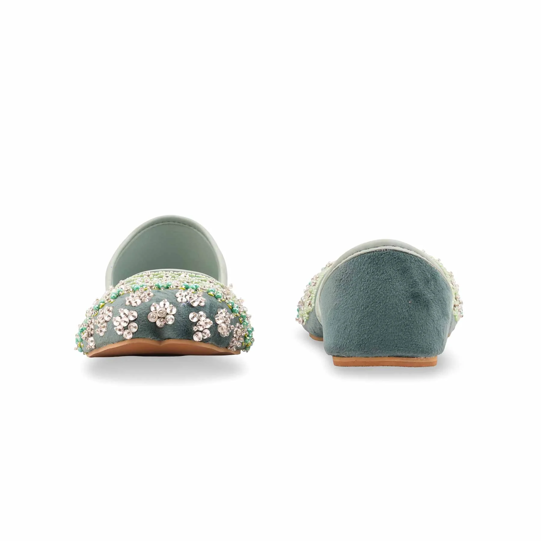 PISTAGREEN Fancy Khussa For Ladies EC8610 - Image 5