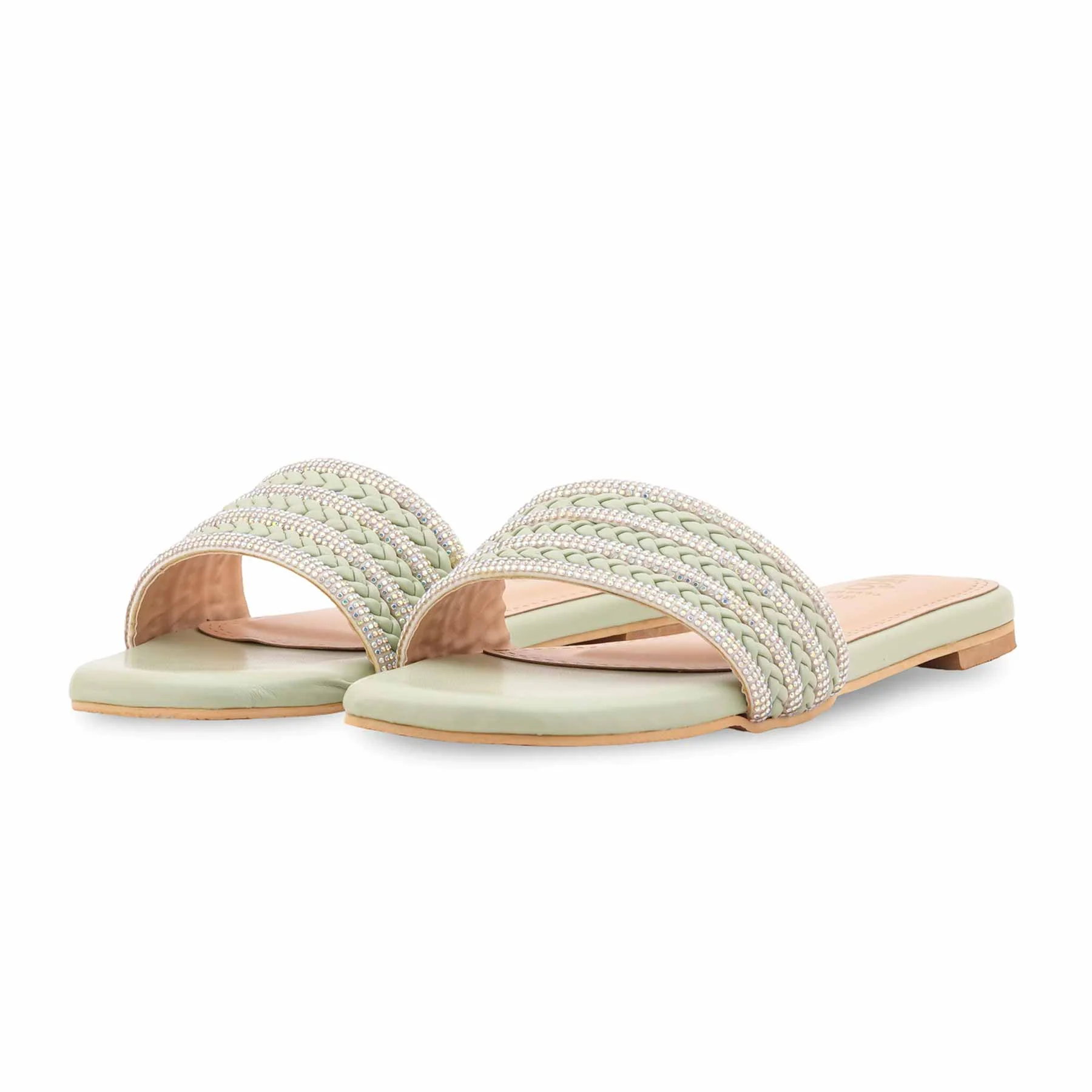 PISTAGREEN Formal Slipper For Ladies FR8463 - Image 3