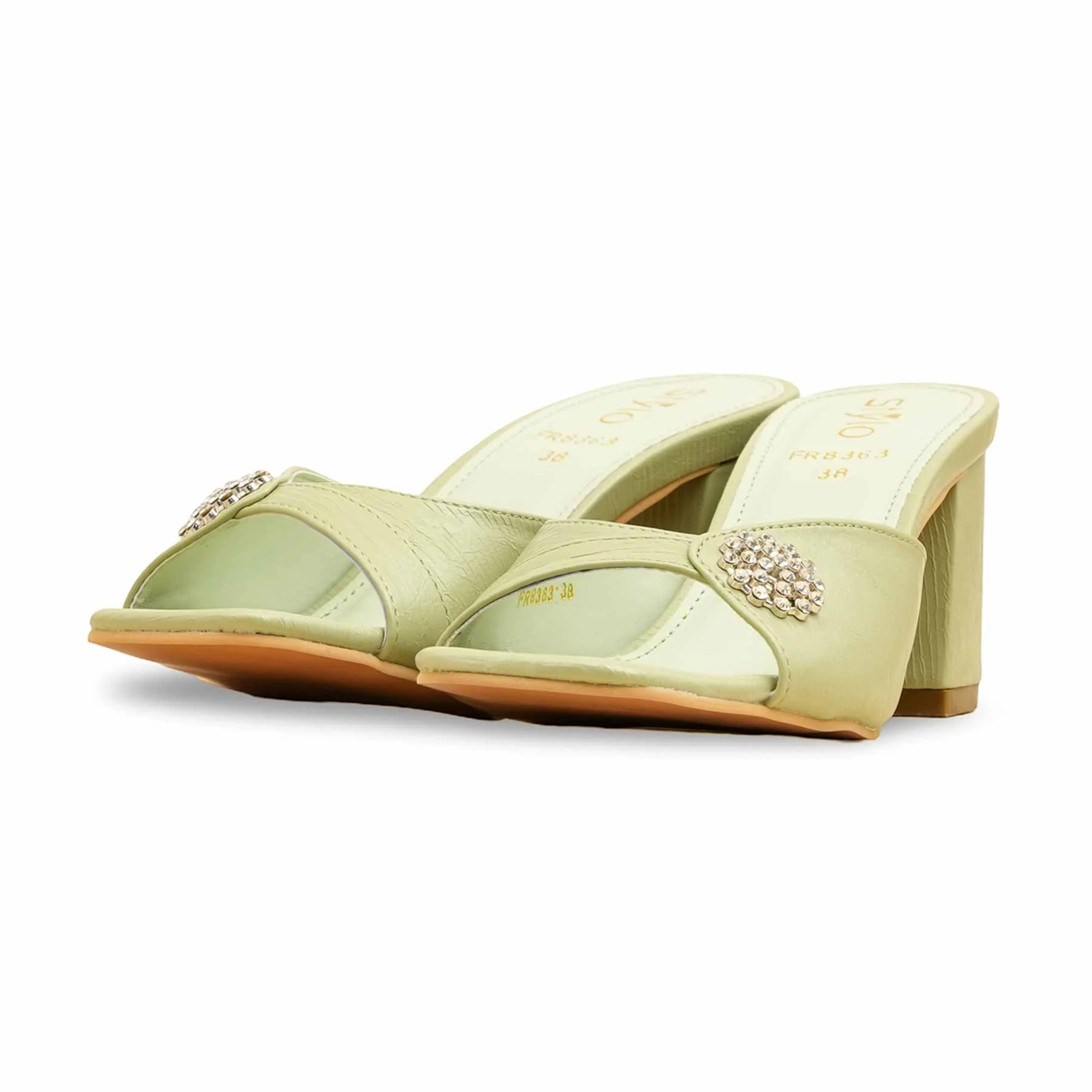 PISTAGREEN Formal Slipper For Women FR8363 - Image 3