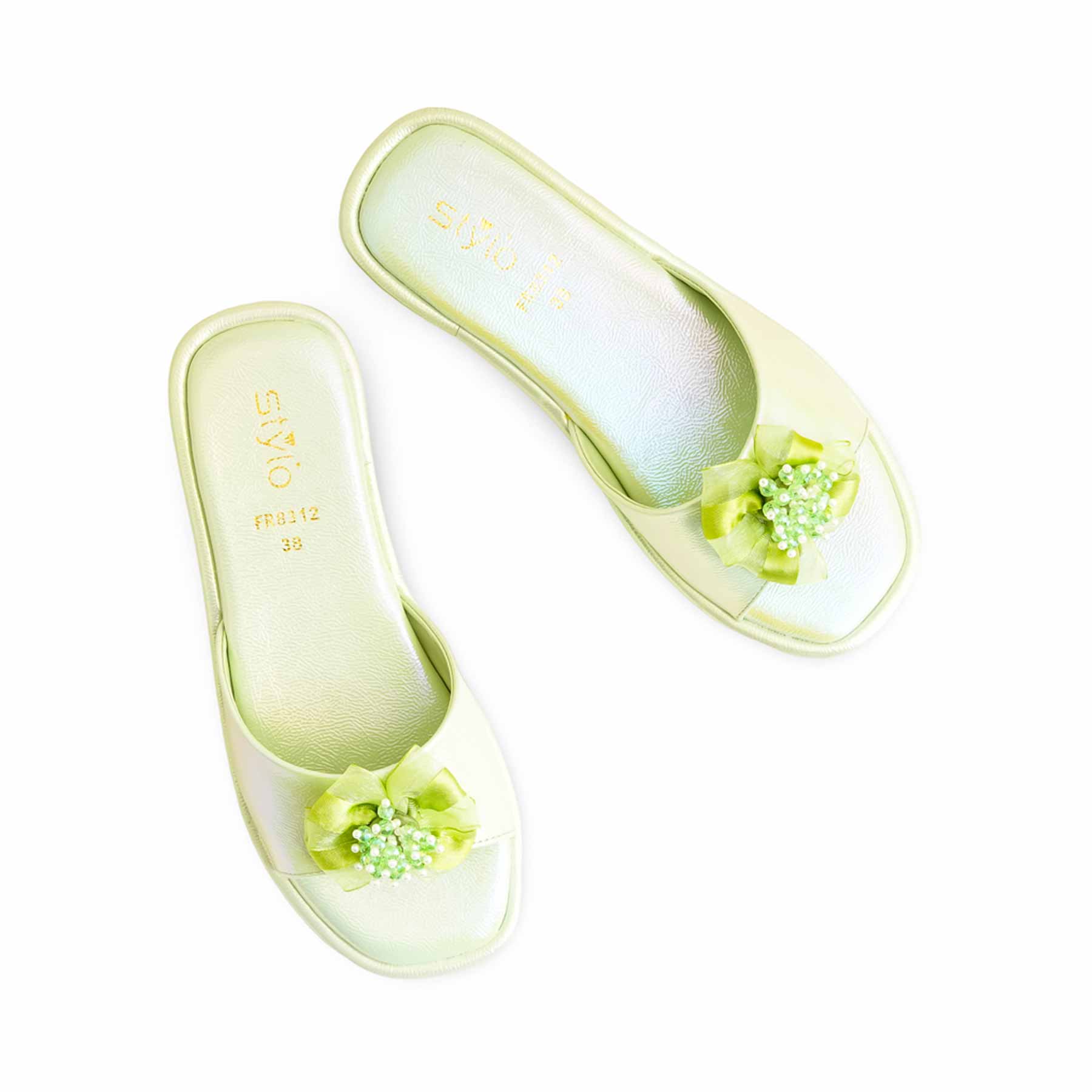 Pistagreen Formal Slipper FR8312 - Image 5