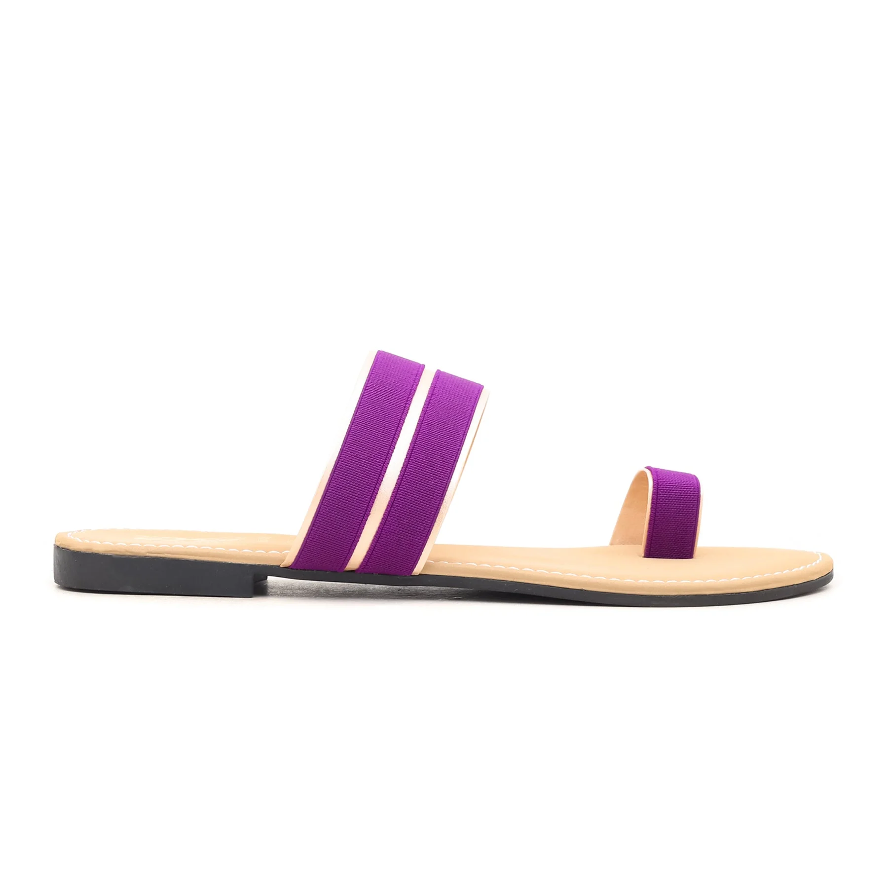 Purple Casual Chappal CL1281 - Image 2