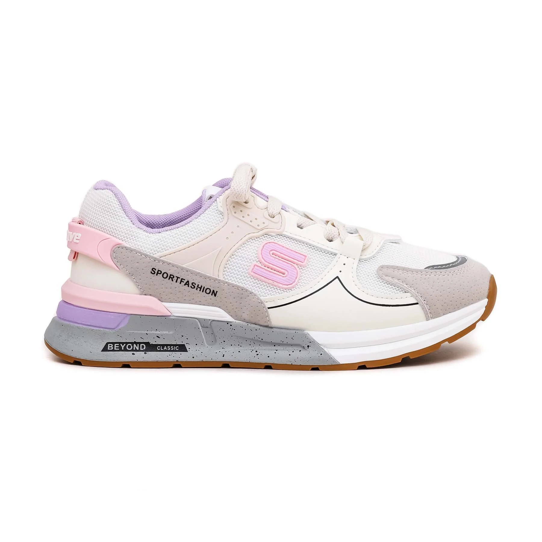 Purple Casual Sneaker AT7236 - Image 2