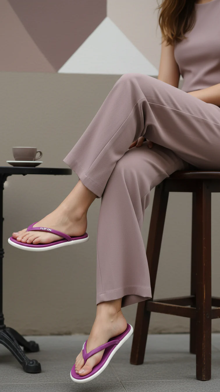 Purple Casual Softy CL9357