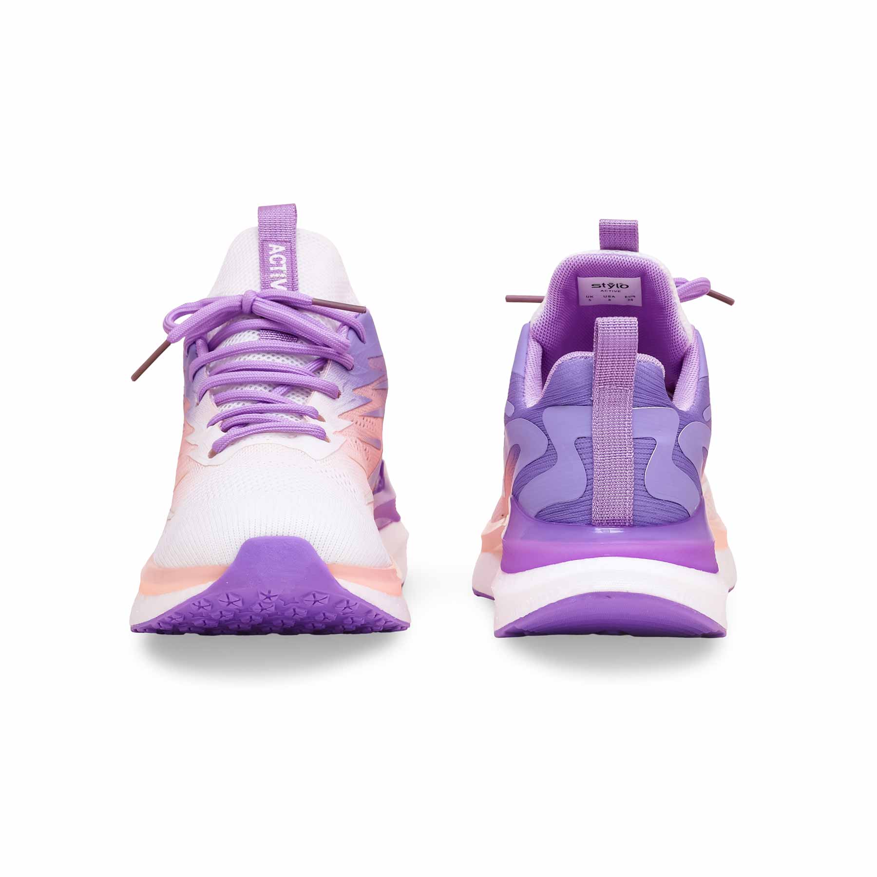 Purple Casual Women Sneaker AT7353 - Image 4