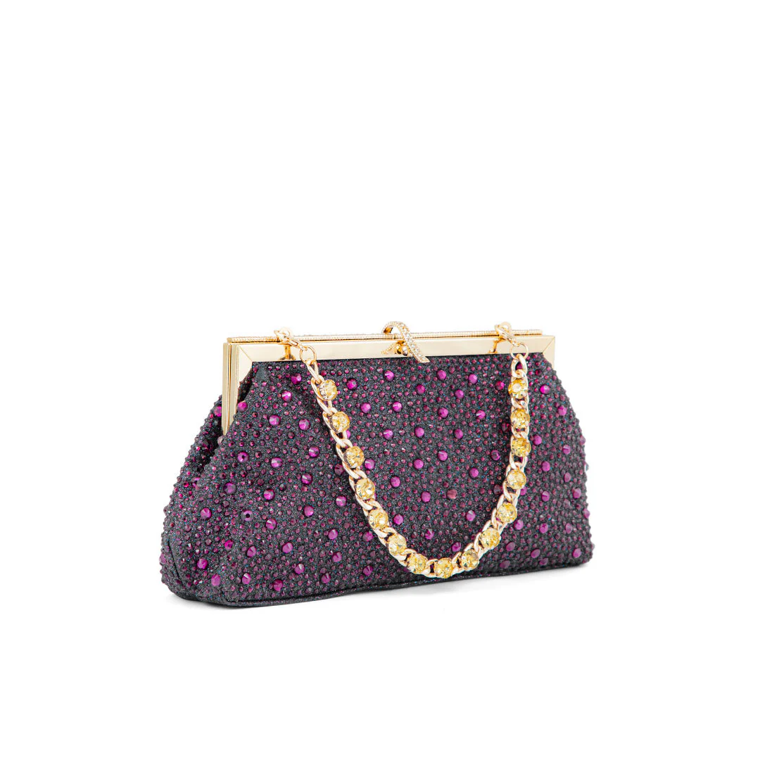 PurPle Fancy Clutch P24195 - Image 3