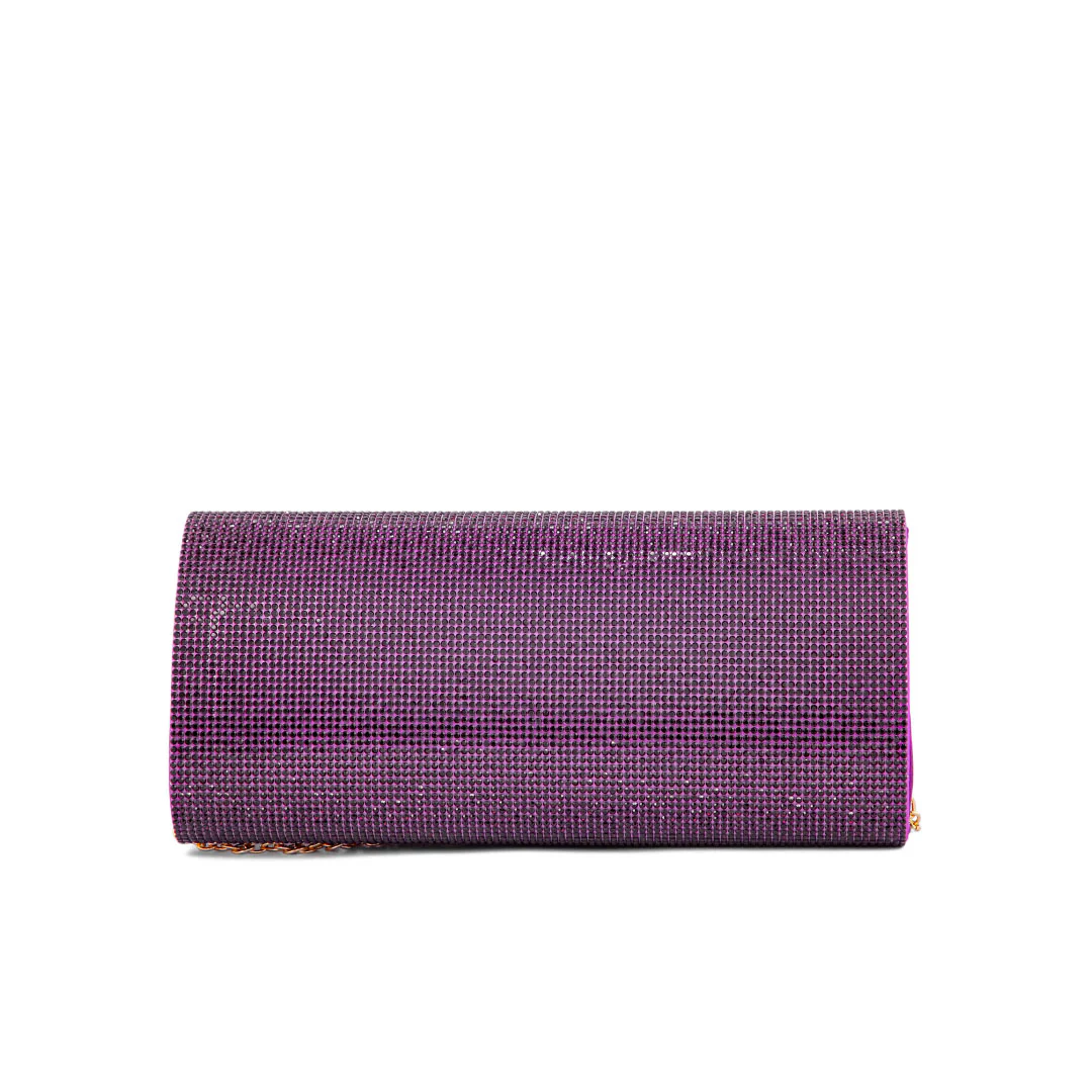 Purple Fancy Clutch P24328 - Image 3