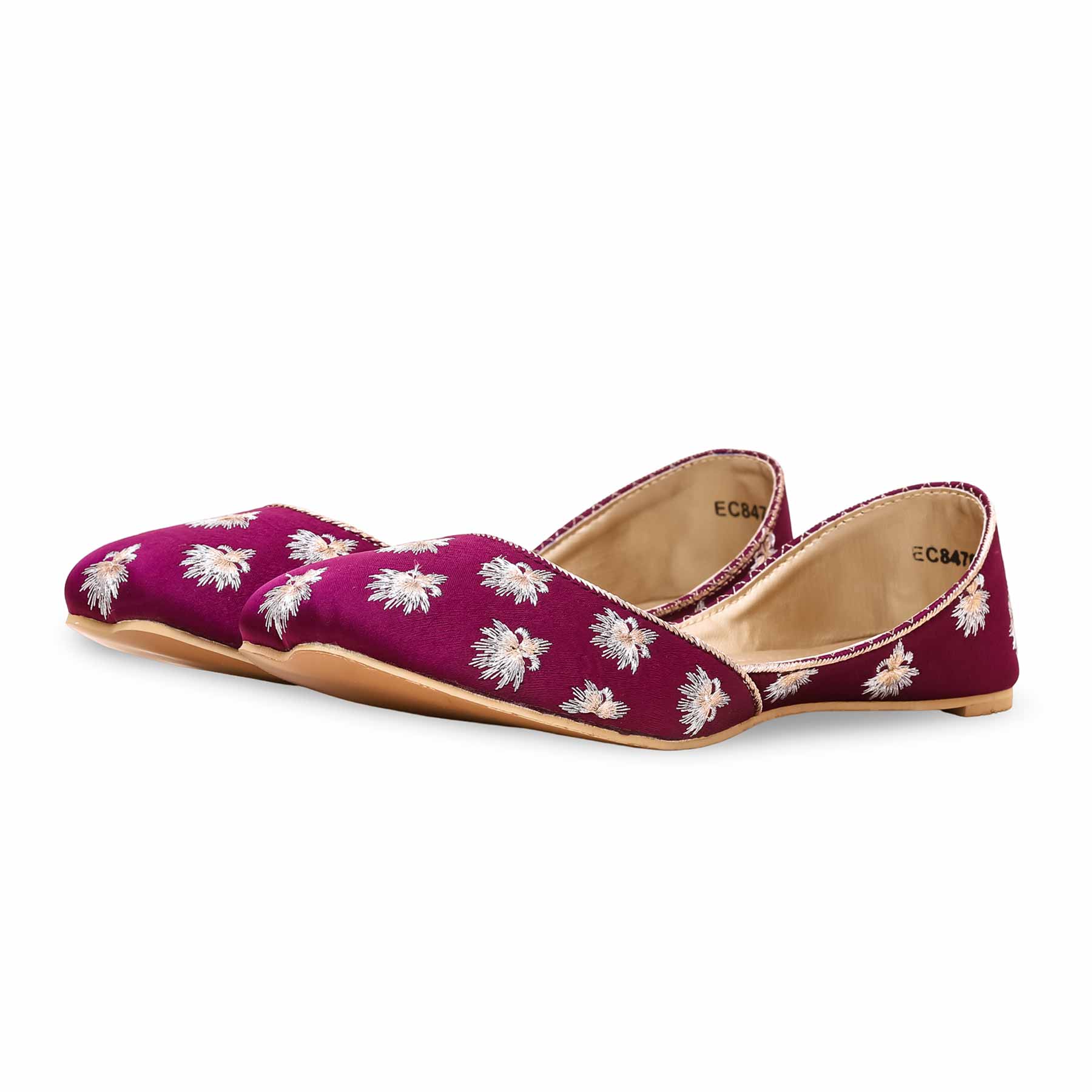 Purple Fancy Khussa EC8476 - Image 2