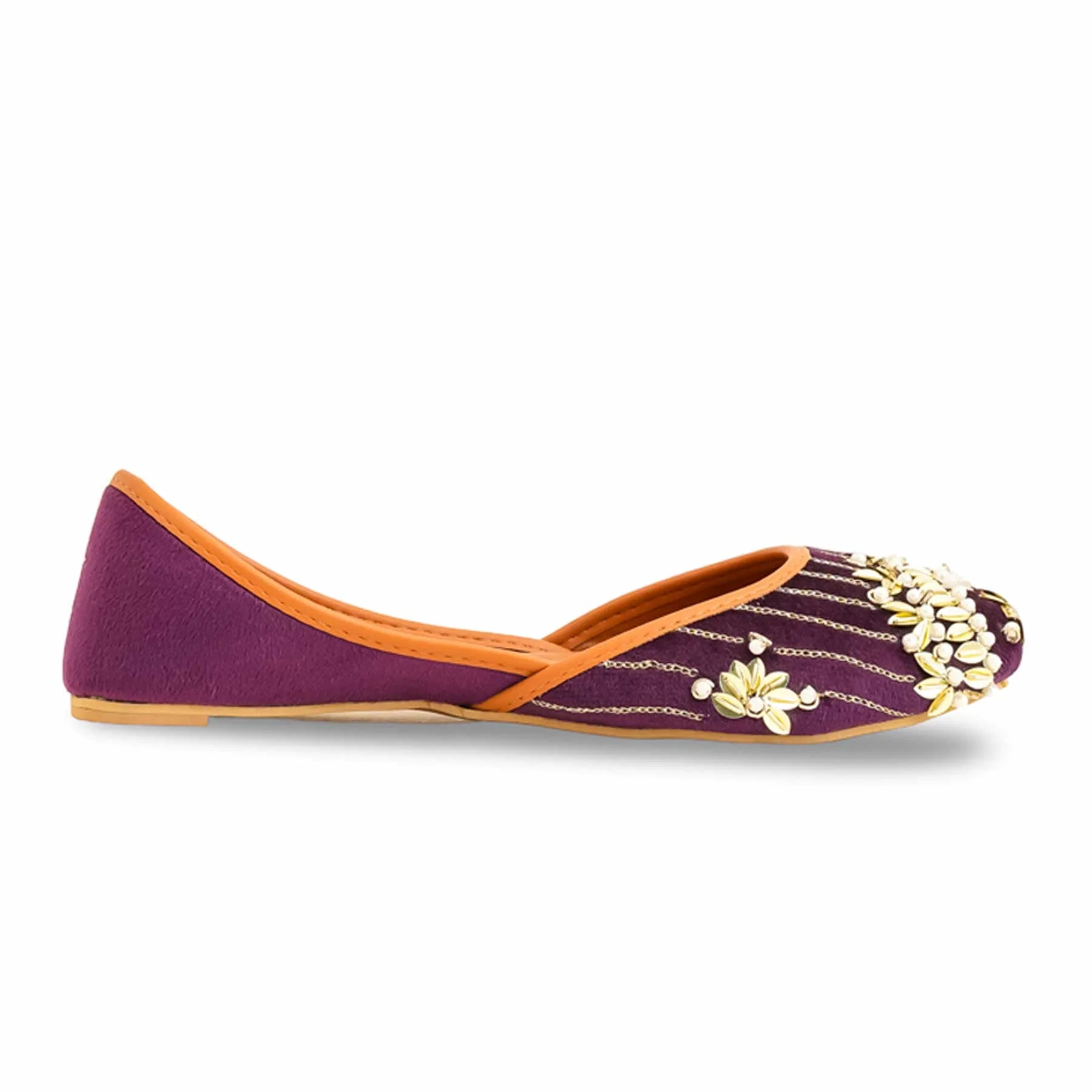 Purple Fancy Khussa EC8525 - Image 2