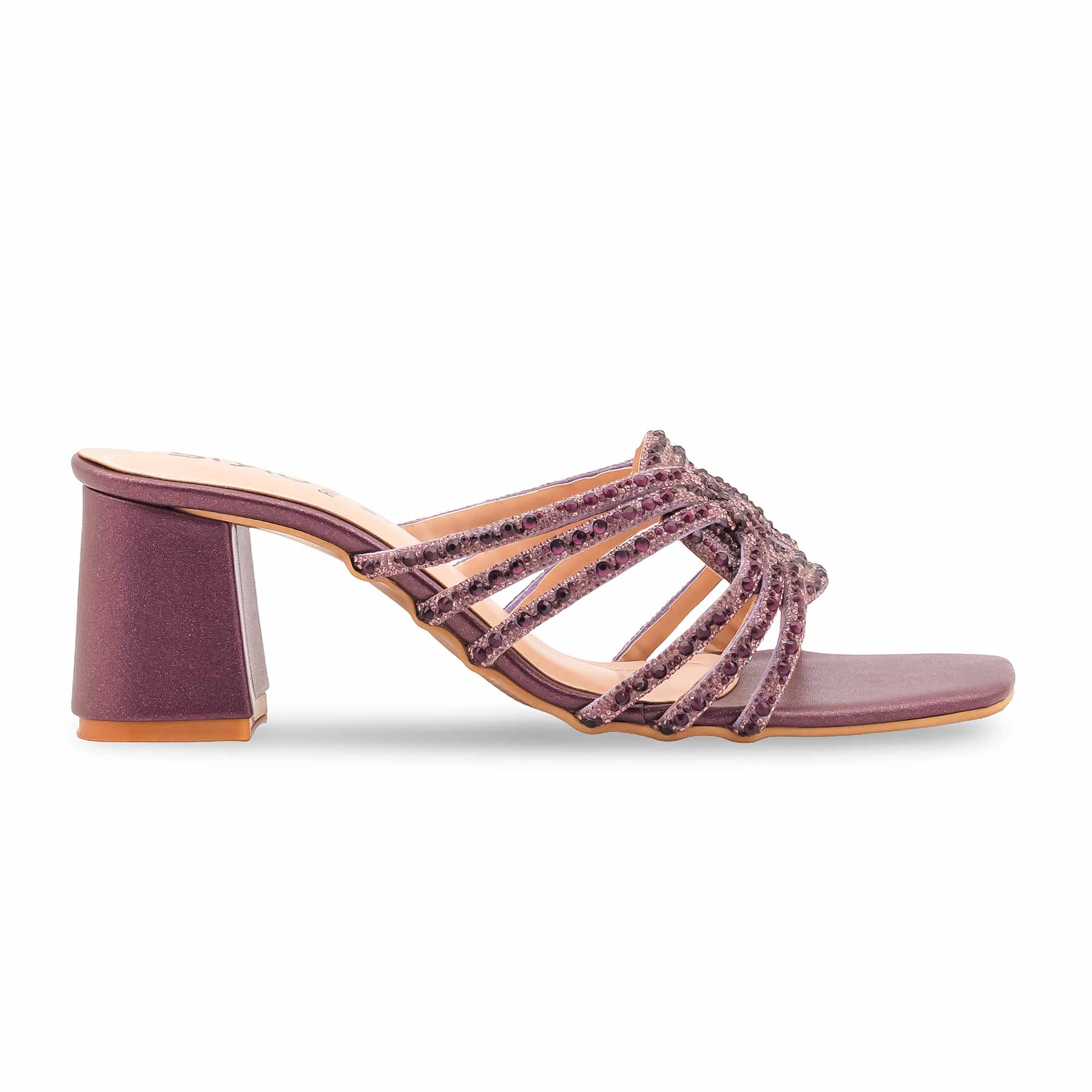 Purple Fancy Slipper For Ladies FN7987 - Image 2