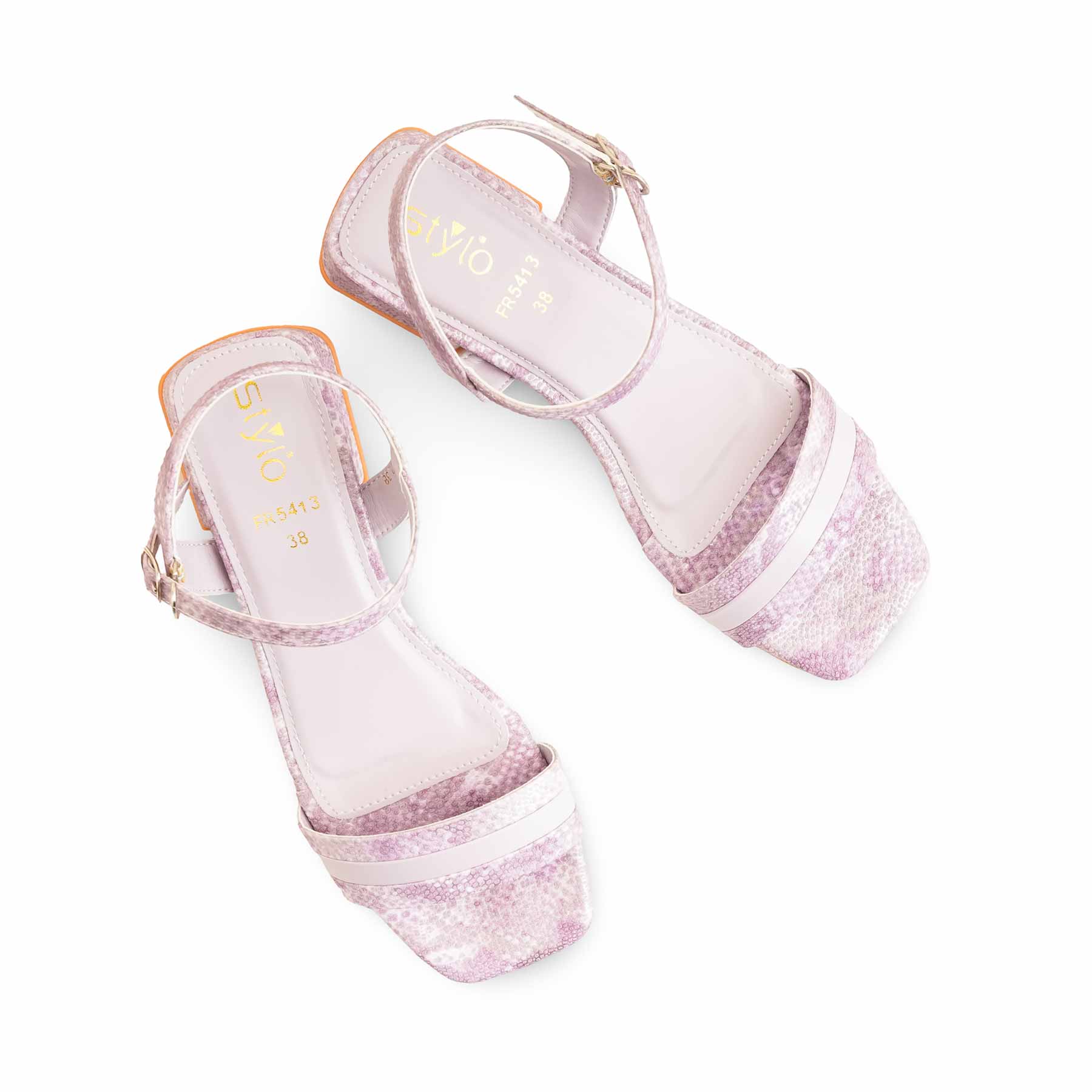 Purple Formal Sandal FR5413 - Image 5